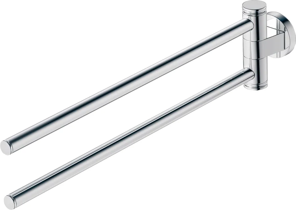 duravit-d-code-0099221000-porte-serviettes-2-bras-chrom-445-mm image 1