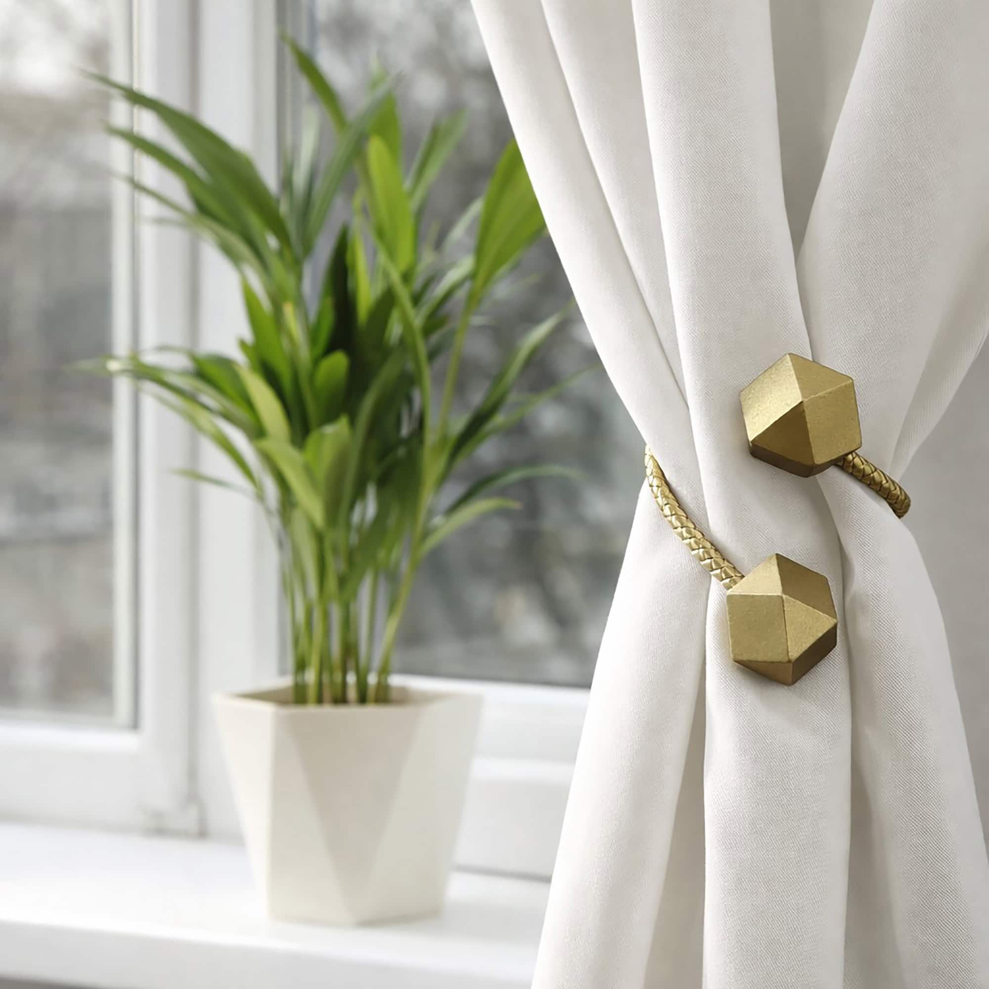evideco-home-accessories-embrasse-rideau-dor-lot-de-2-flexible image 5