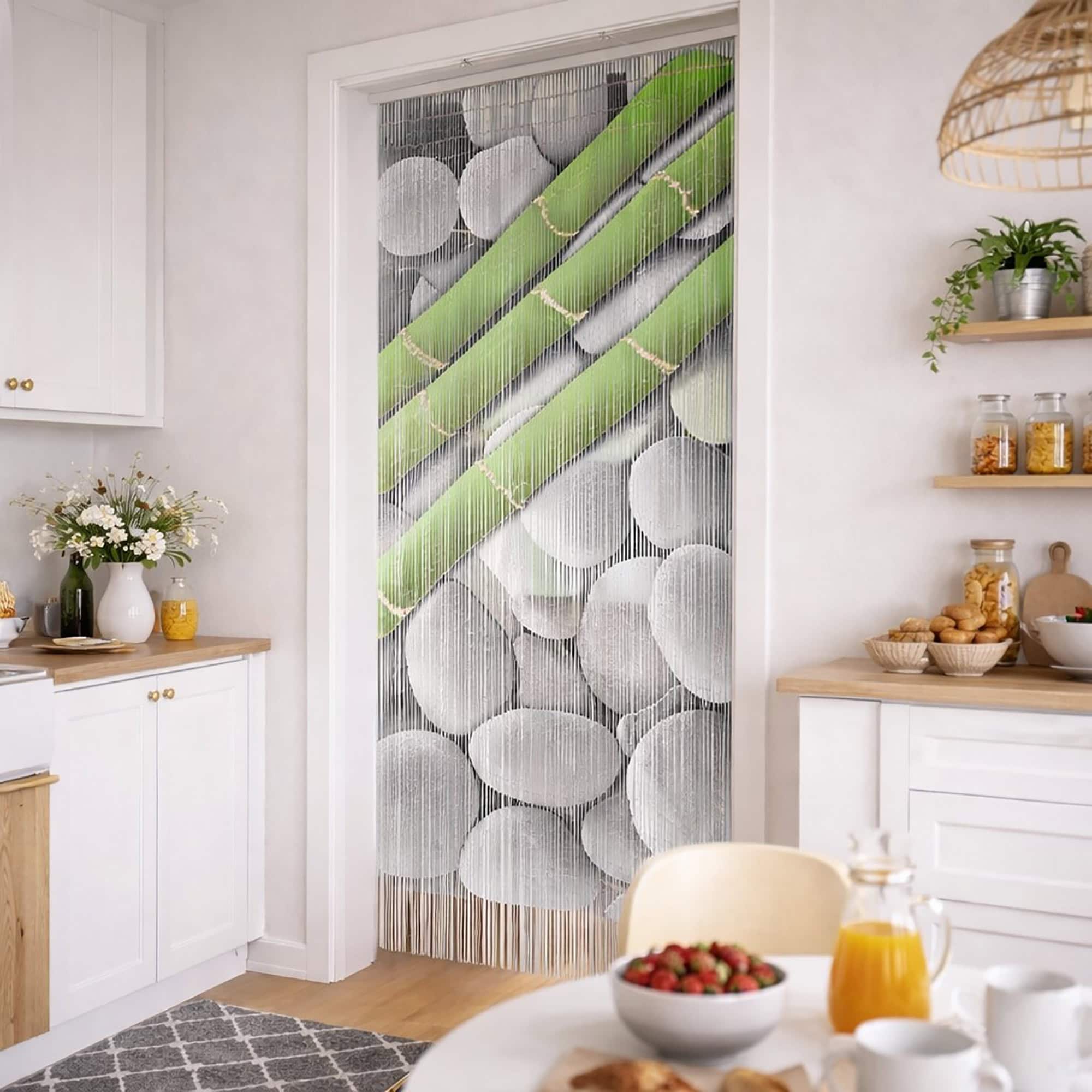 evideco-rideau-porte-perles-bambou-galets-90x200-naturel image 4