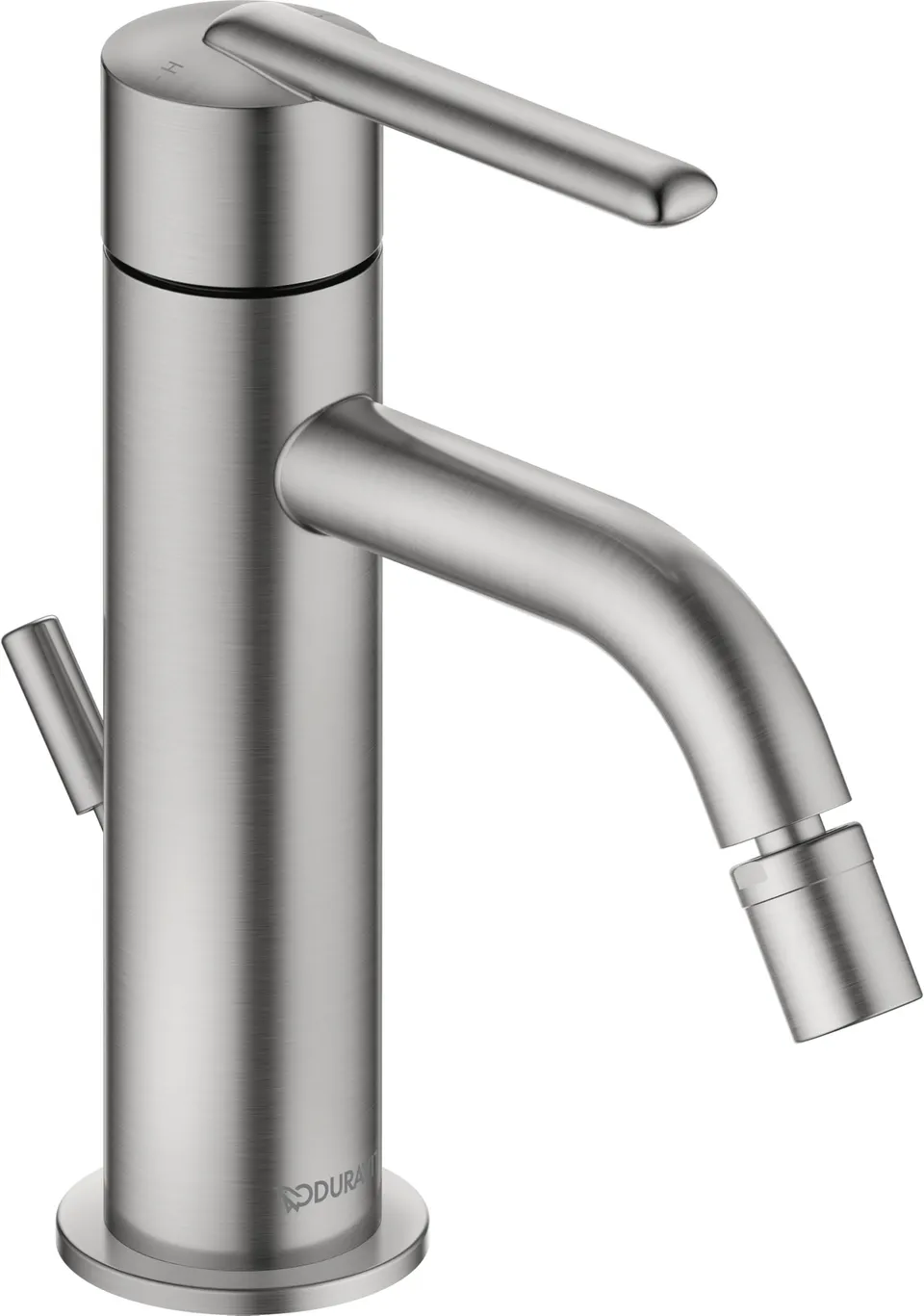duravit-balcoon-mitigeur-bidet-119-mm-inox-bross-bonde image 1