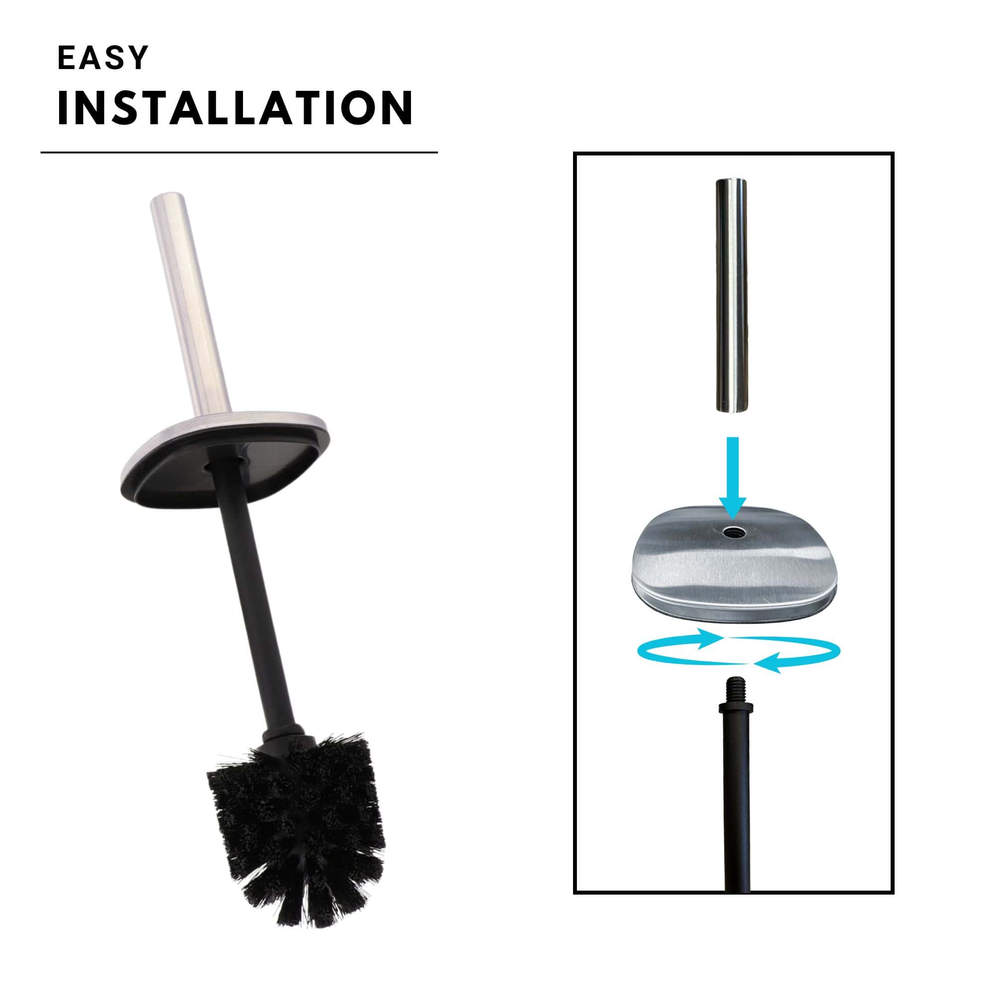 evideco-brosse-wc-carr-e-chrome-m-tal-avec-support image 3