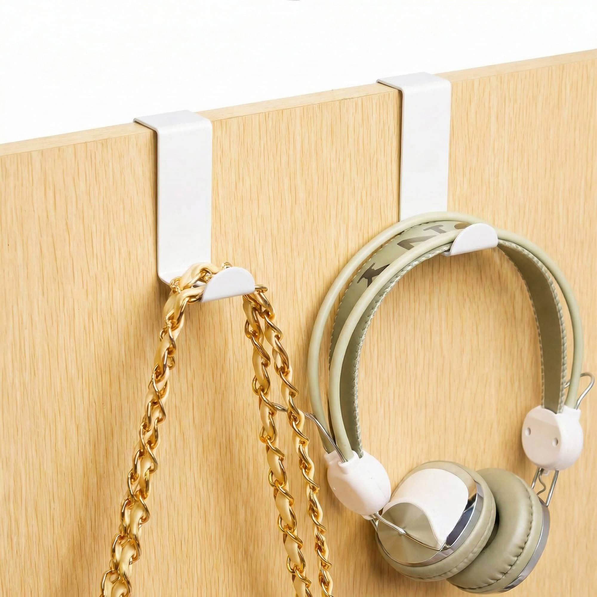 evideco-crochet-dessus-de-porte-blanc-m-tal-lot-de-2 image 4