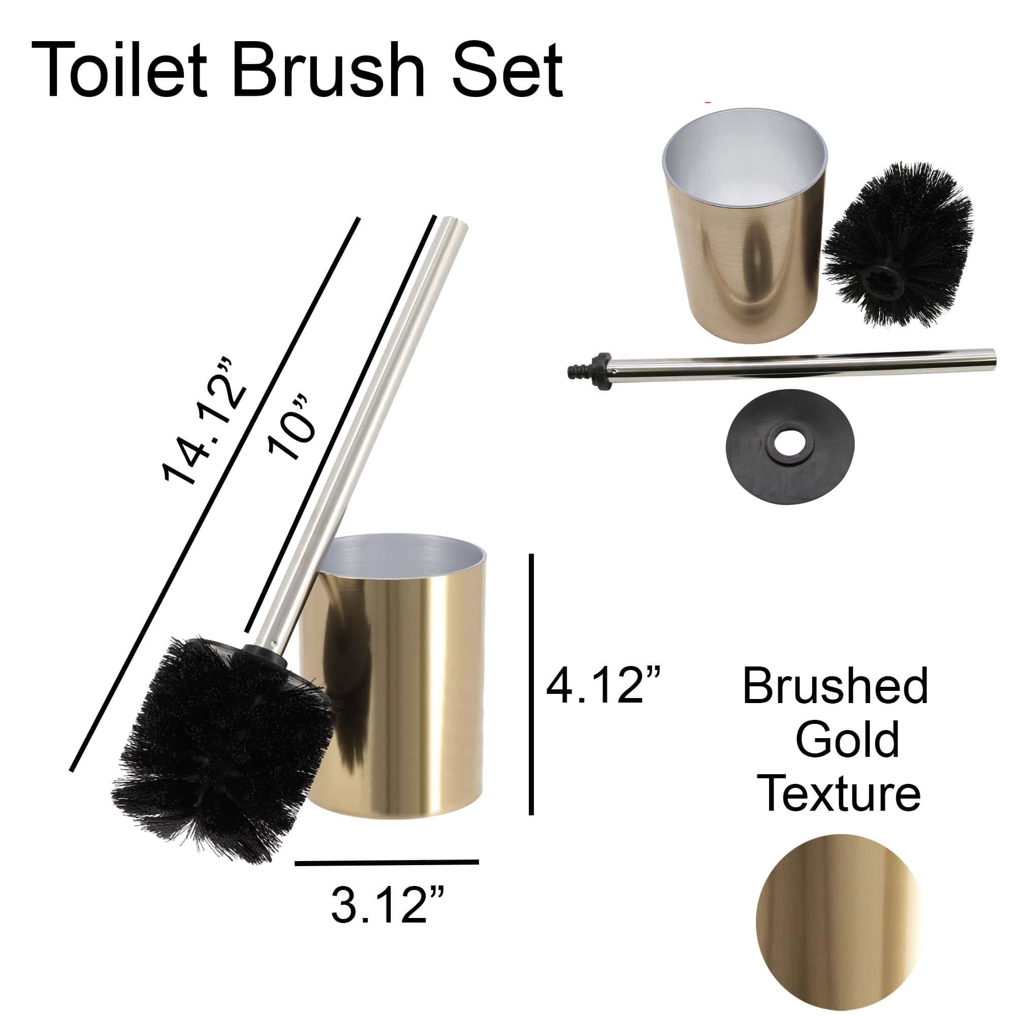 evideco-toilet-seats-brosse-wc-dor-e-golden-effet-bross image 3