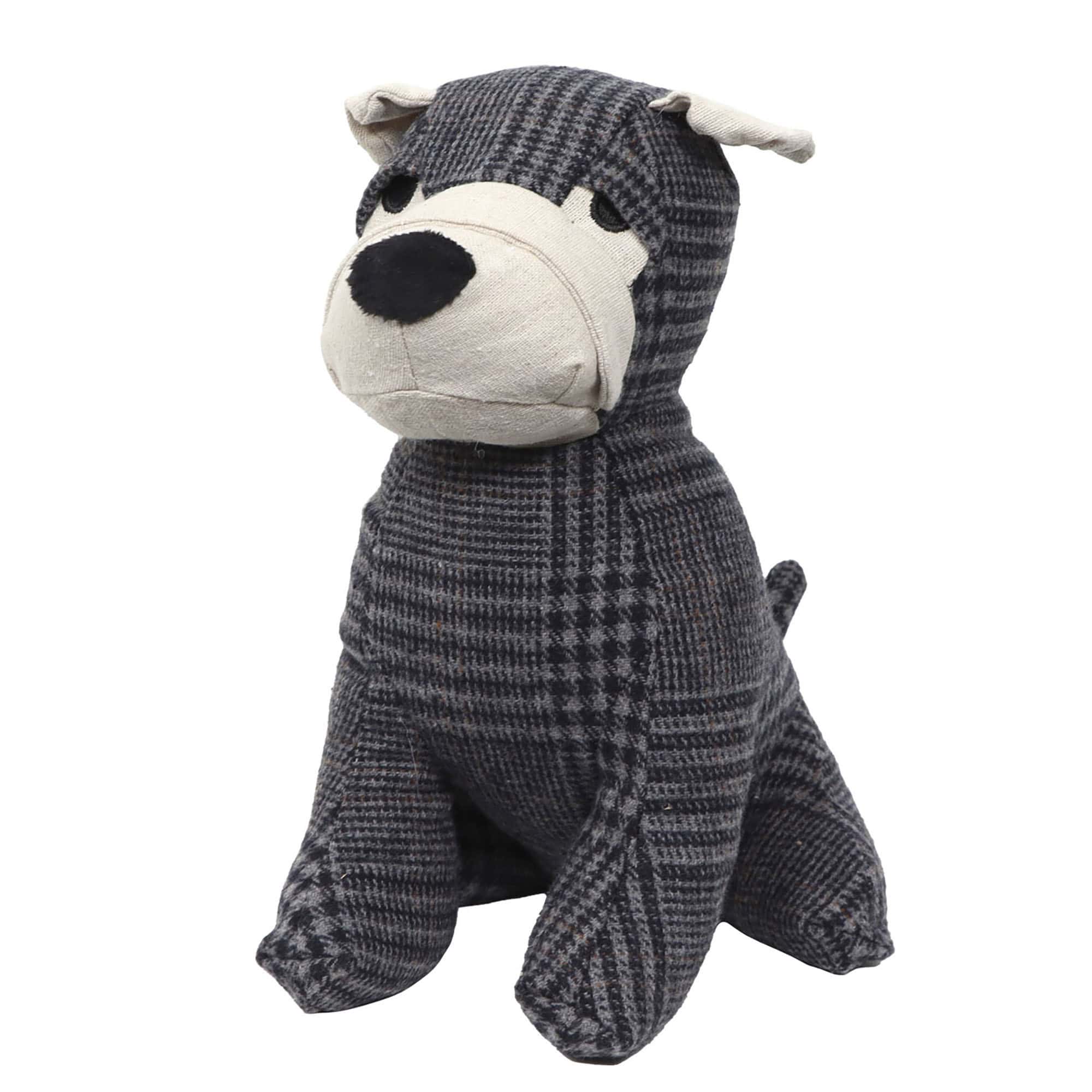 evideco-home-accessories-cale-porte-chien-gris-tartan-1-kg image 8