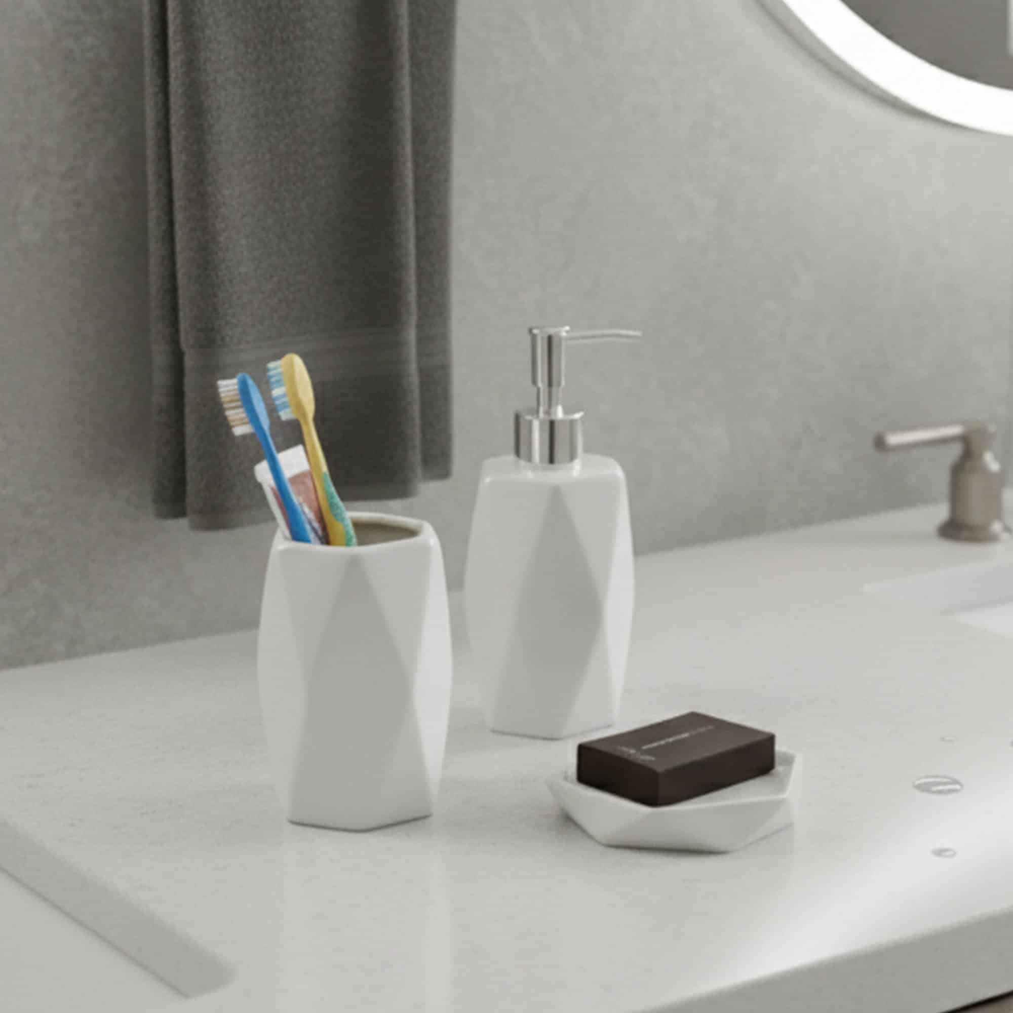 evideco-porte-savon-diamond-blanc-gr-s-pour-salle-de-bain image 7