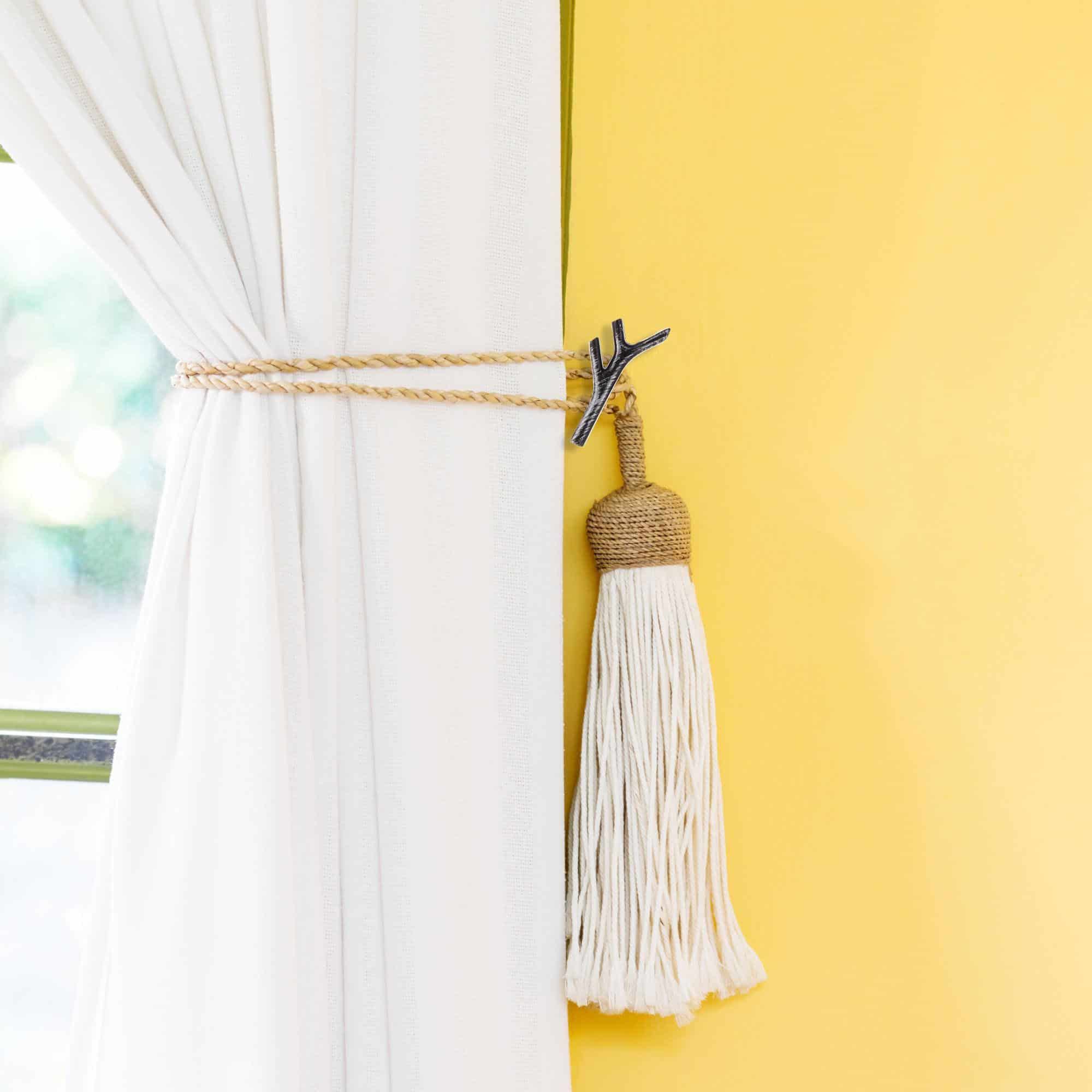 evideco-embrasse-rideaux-branche-noir-argent-lot-de-2-m-tal image 2