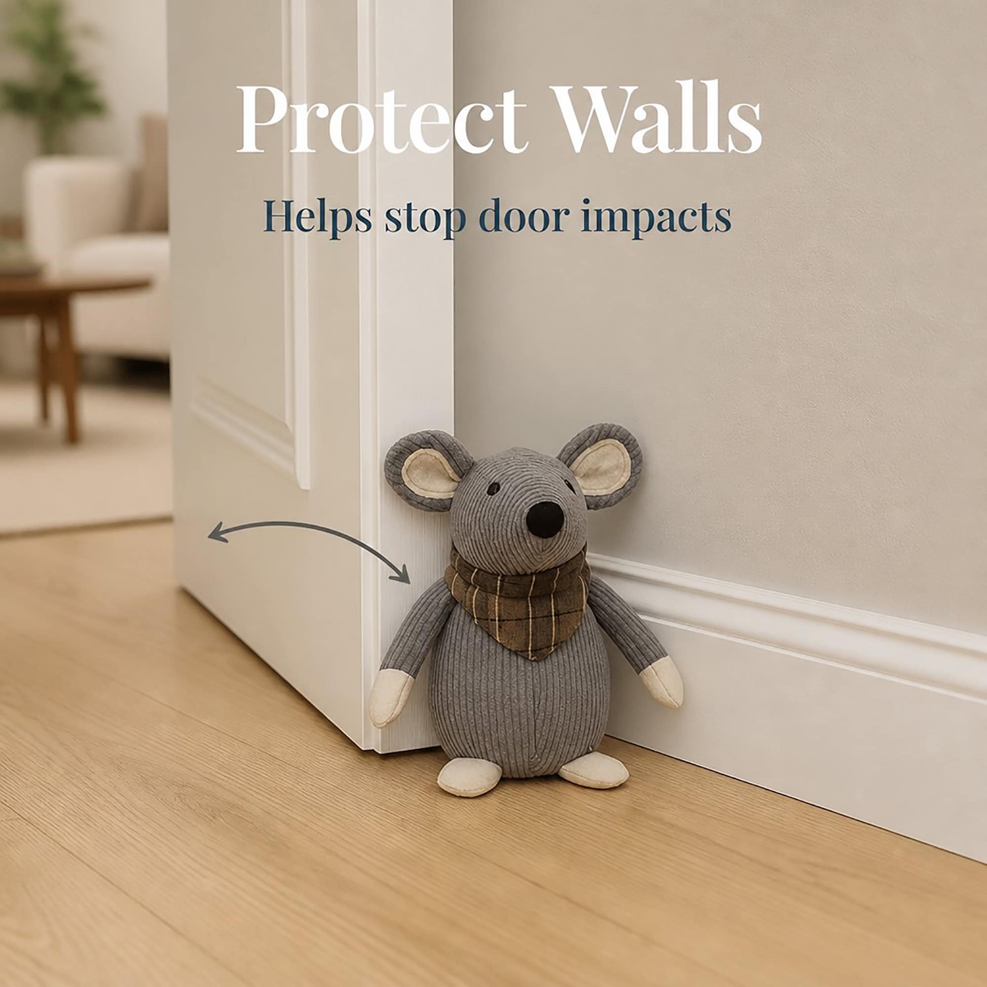 evideco-cale-porte-souris-grise-tissu-1-kg image 2