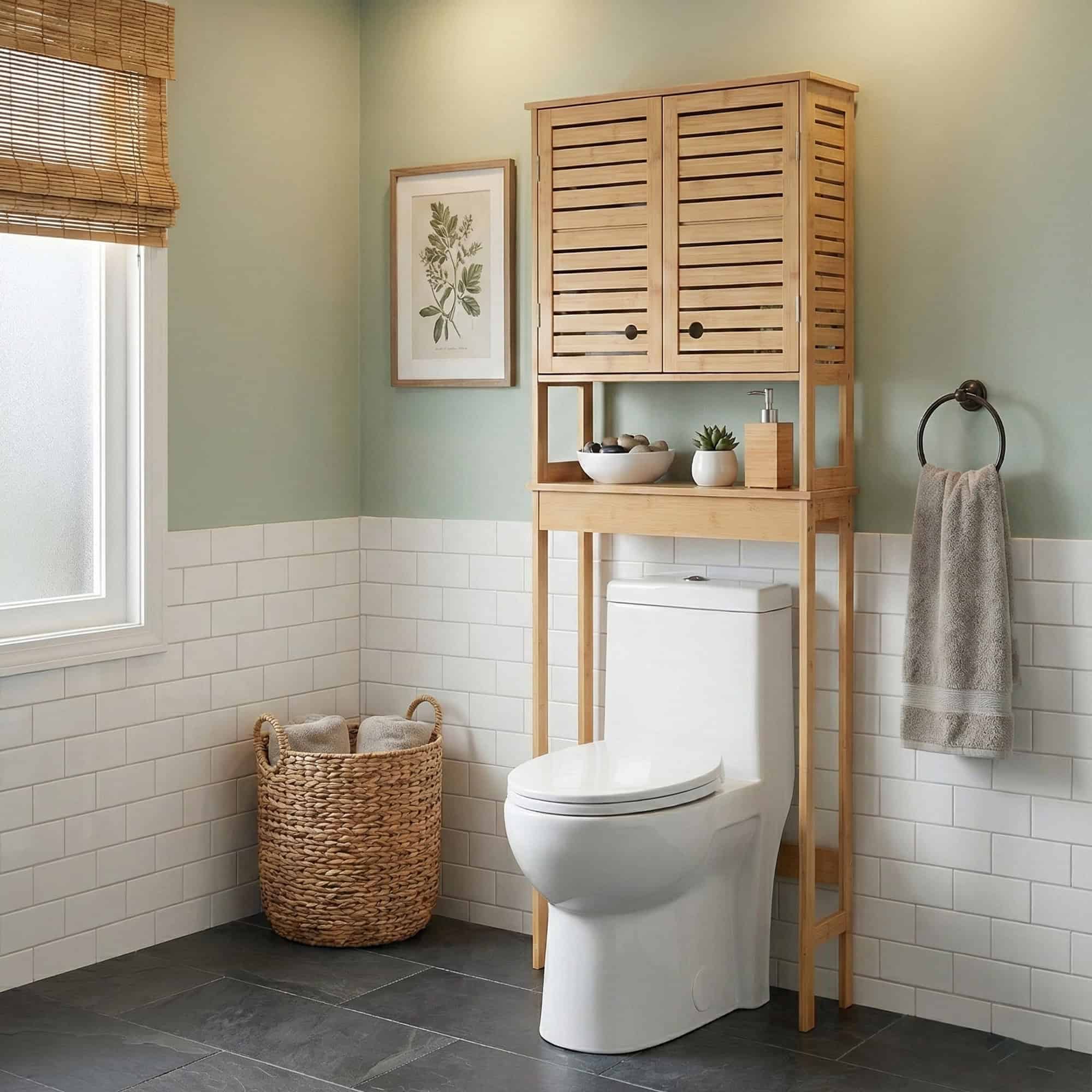 evideco-trinidad-meuble-wc-naturel-double-porte image 3