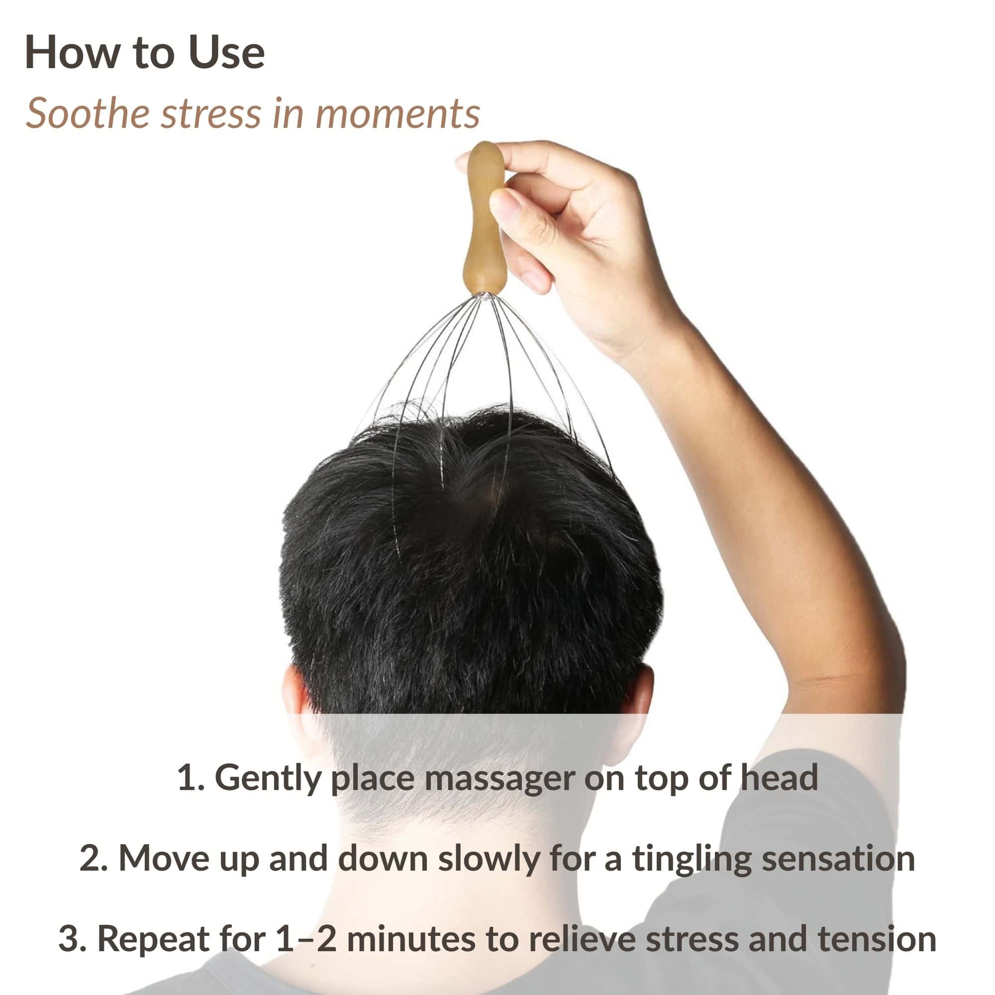 evideco-masseur-cuir-chevelu-manche-bois-12-branches-m-tal image 6