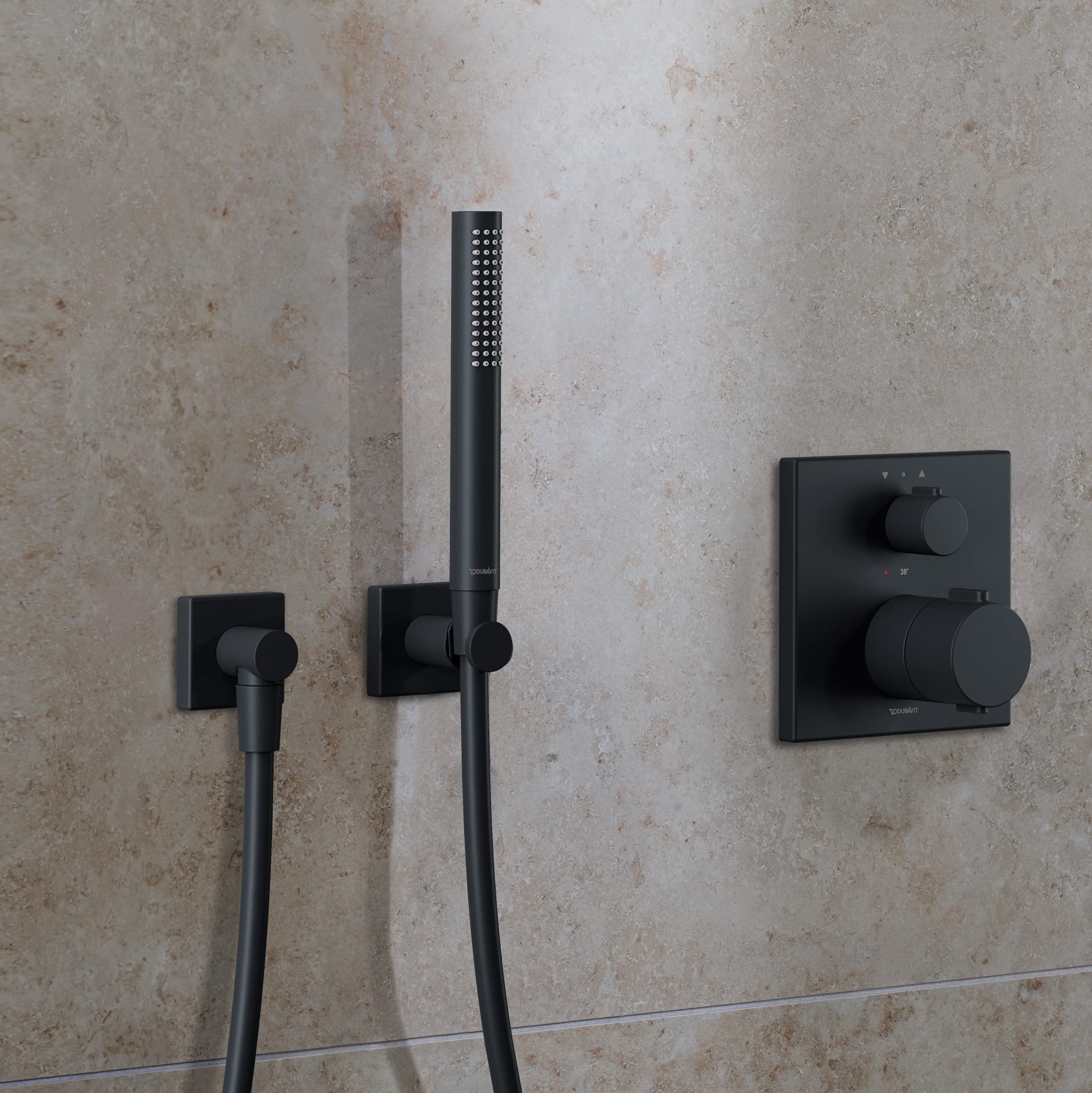 duravit-universal-support-douchette-mural-noir-mat image 3