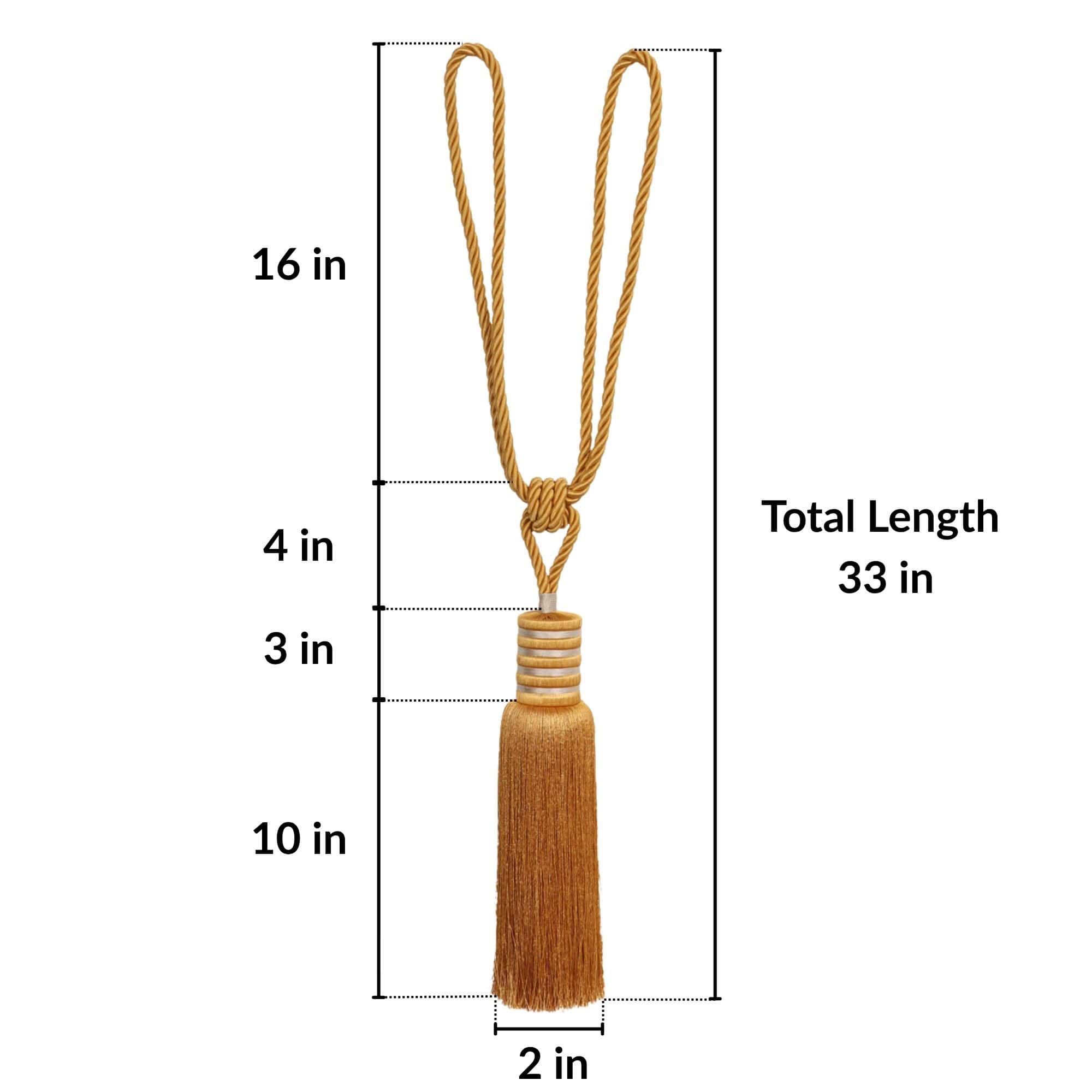 evideco-embrasse-rideau-gland-ambre-dor-84-cm image 6