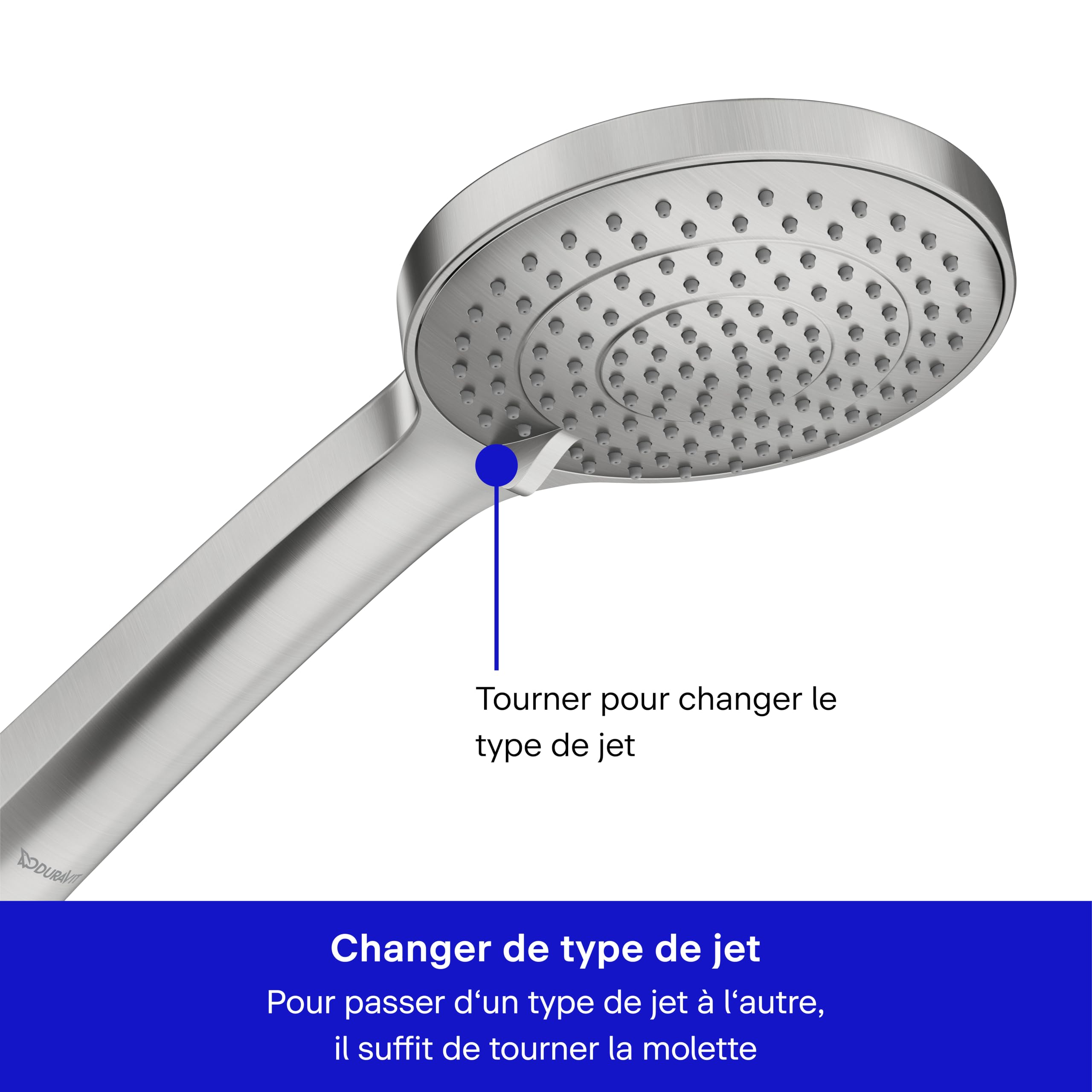 duravit-universal-uv0652016070-douchette-3-jets-inox-bross image 6