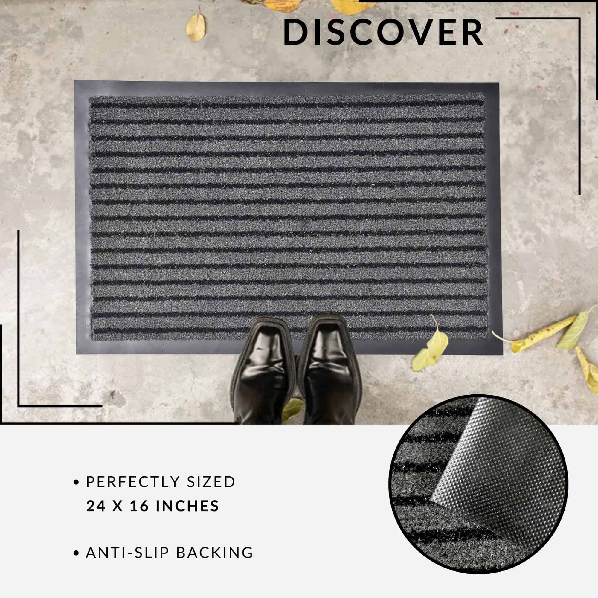 evideco-home-accessories-paillasson-gris-mado-61x41-cm image 3
