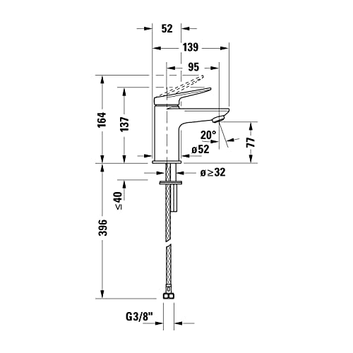 duravit-wave-wa1012002010-mitigeur-lavabo-chrome-s-minusflow image 8
