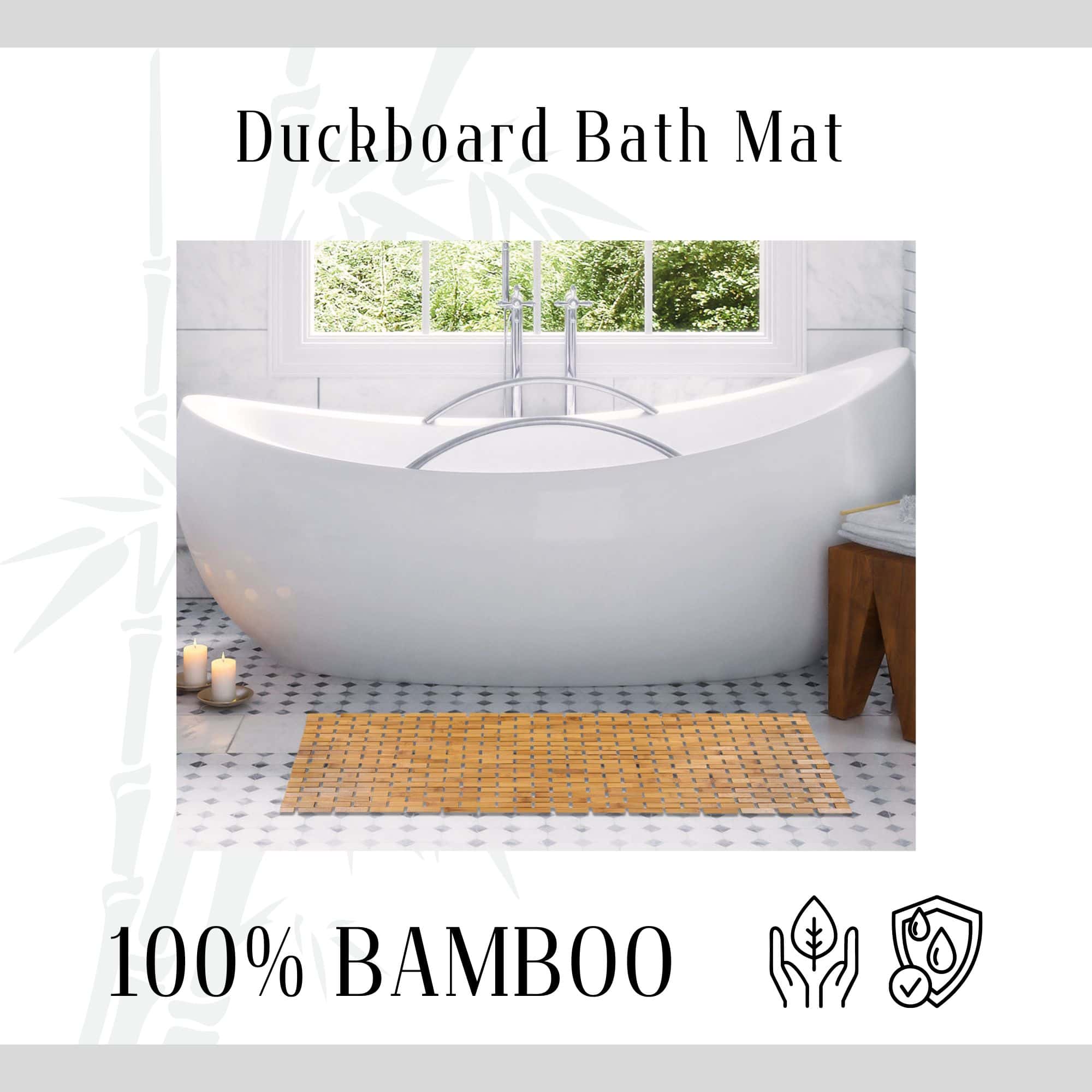evideco-bathroom-mats-caillebotis-bambou-marron-clair-101x40-cm image 3