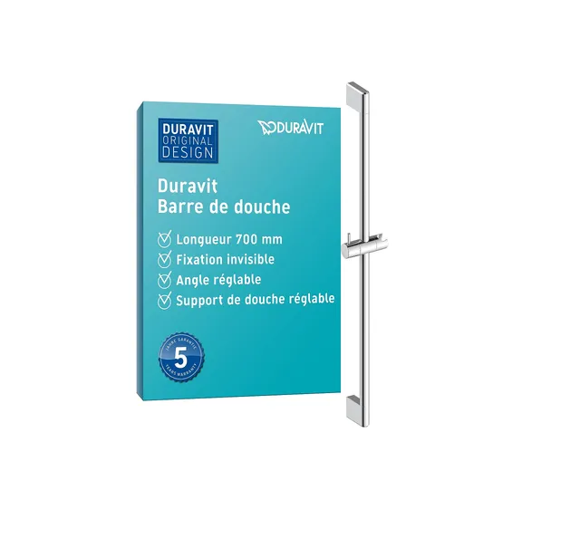 duravit-universal-barre-de-douche-700-mm-chrom-r-glable image 1