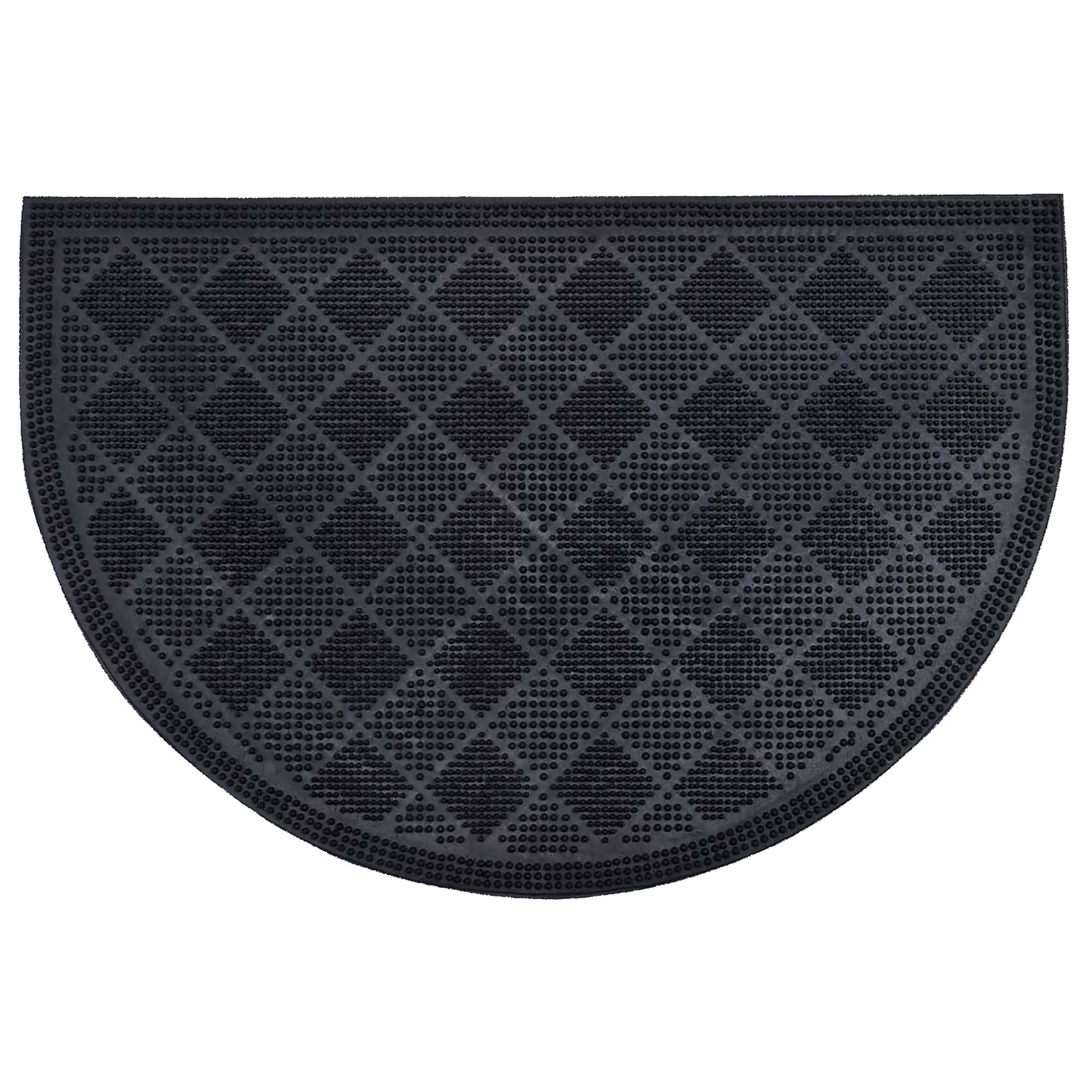evideco-paillasson-ext-rieur-demi-lune-noir-61x40-cm image 6