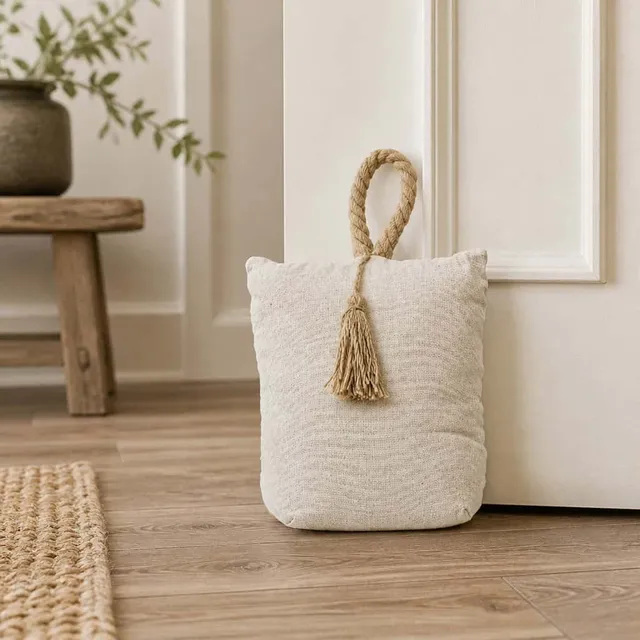 evideco-home-accessories-cale-porte-coton-naturel-1-kg image 1