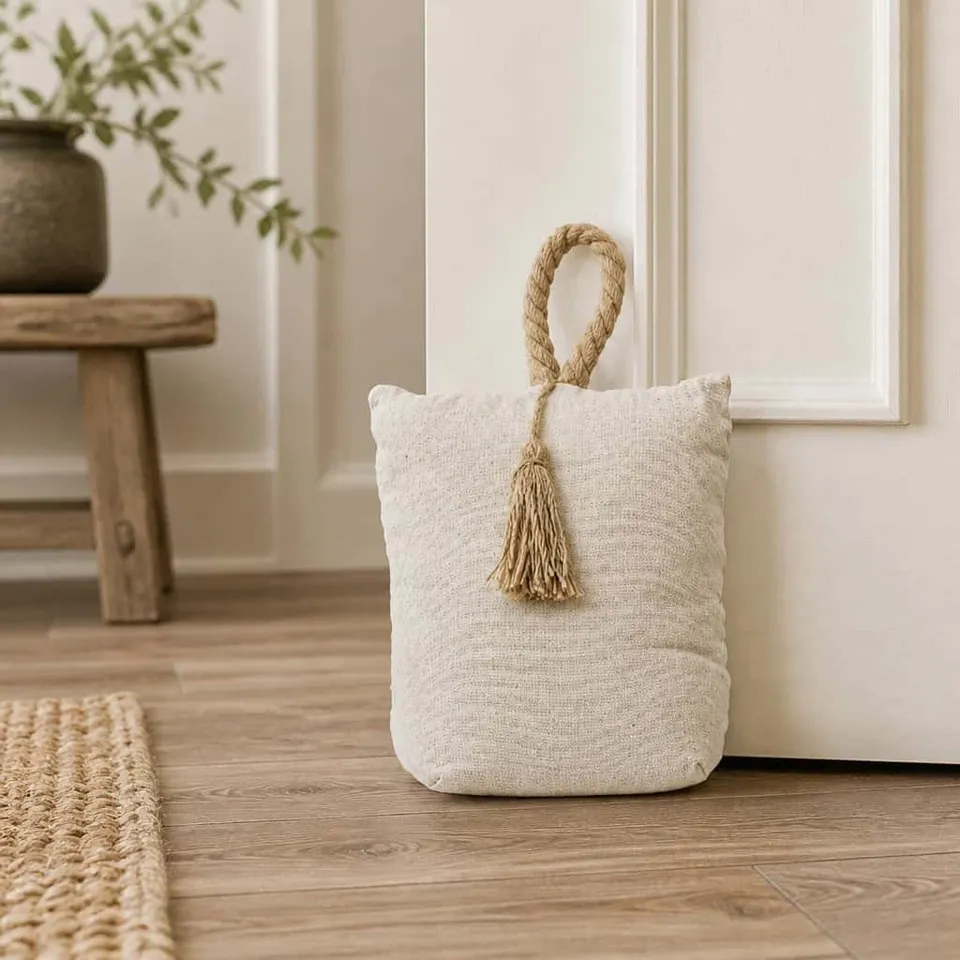 evideco-home-accessories-cale-porte-coton-naturel-1-kg image 1