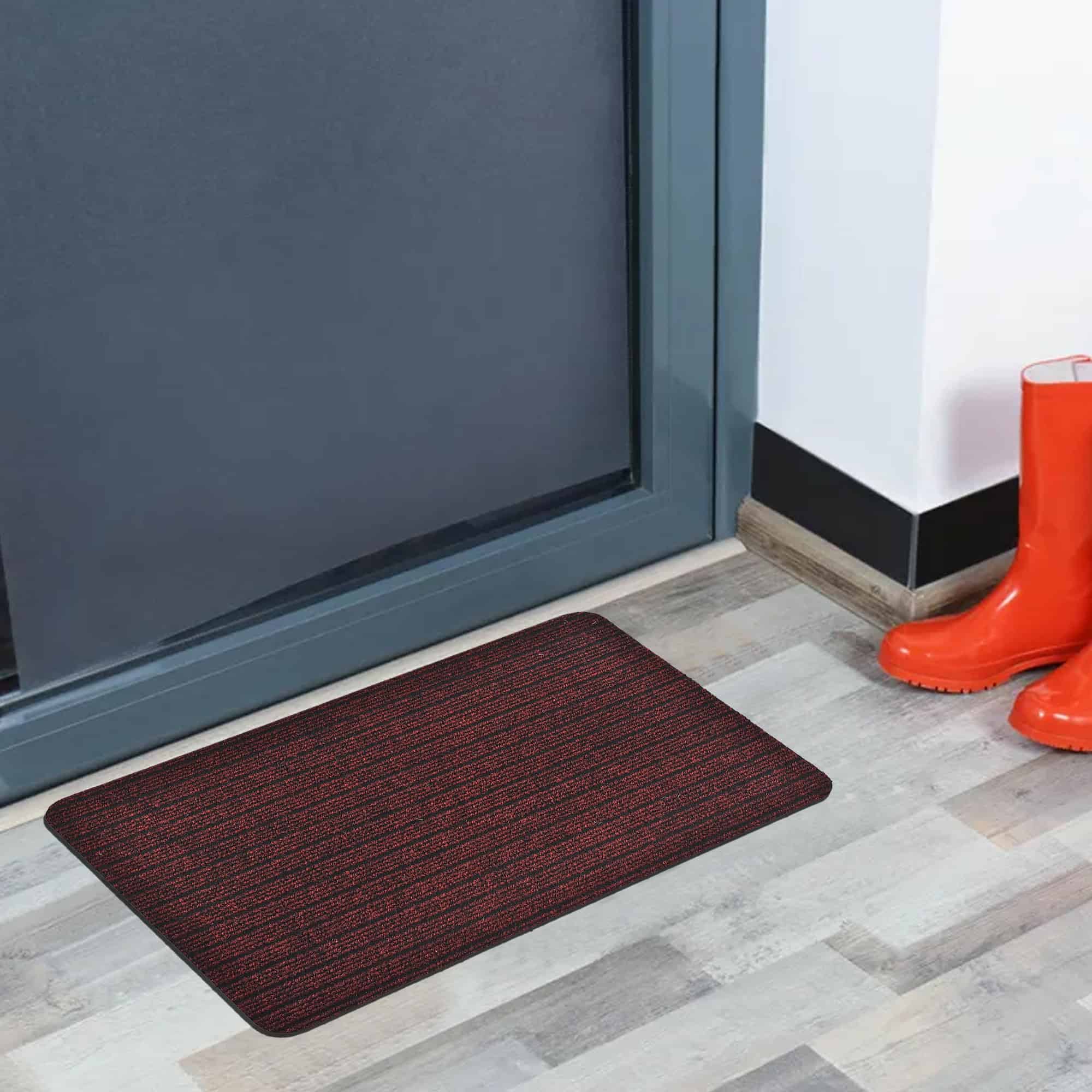 evideco-chloe-paillasson-ext-rieur-bordeaux-61x40cm-polypropyl-ne image 5