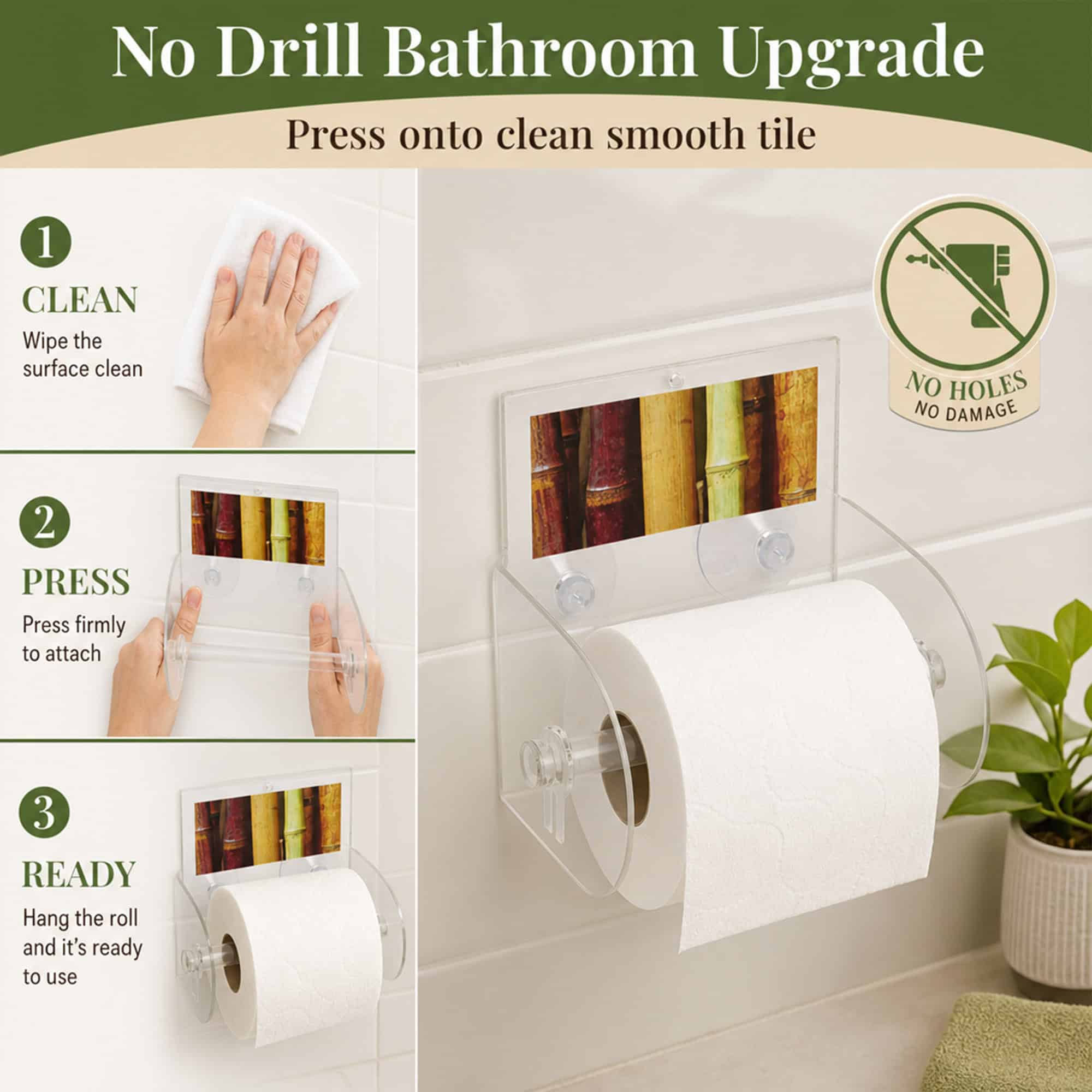 evideco-java-d-rouleur-papier-toilette-porte-rouleau-ventouse image 5