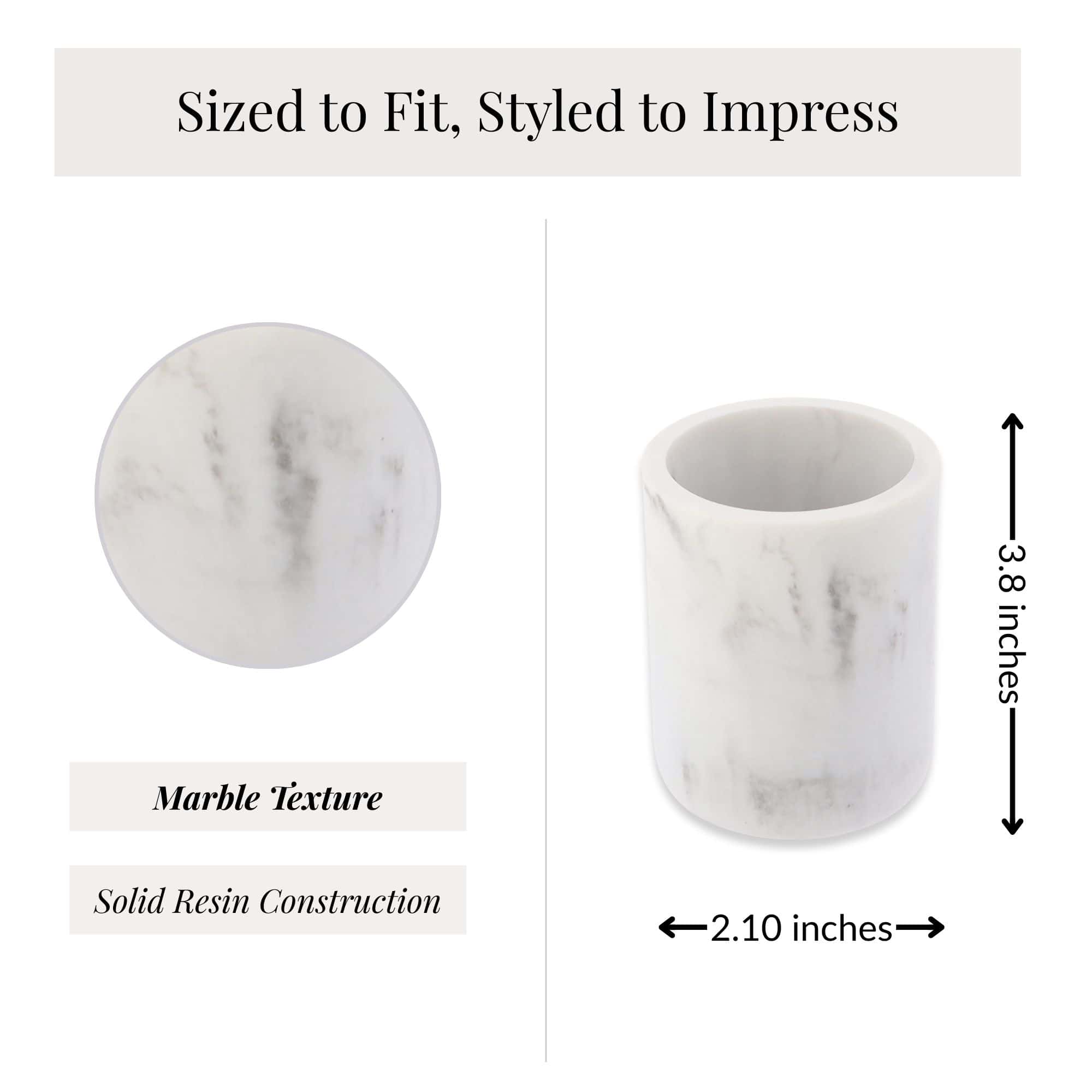 evideco-new-marble-porte-brosse-dents-blanc-marbre-r-sine image 5