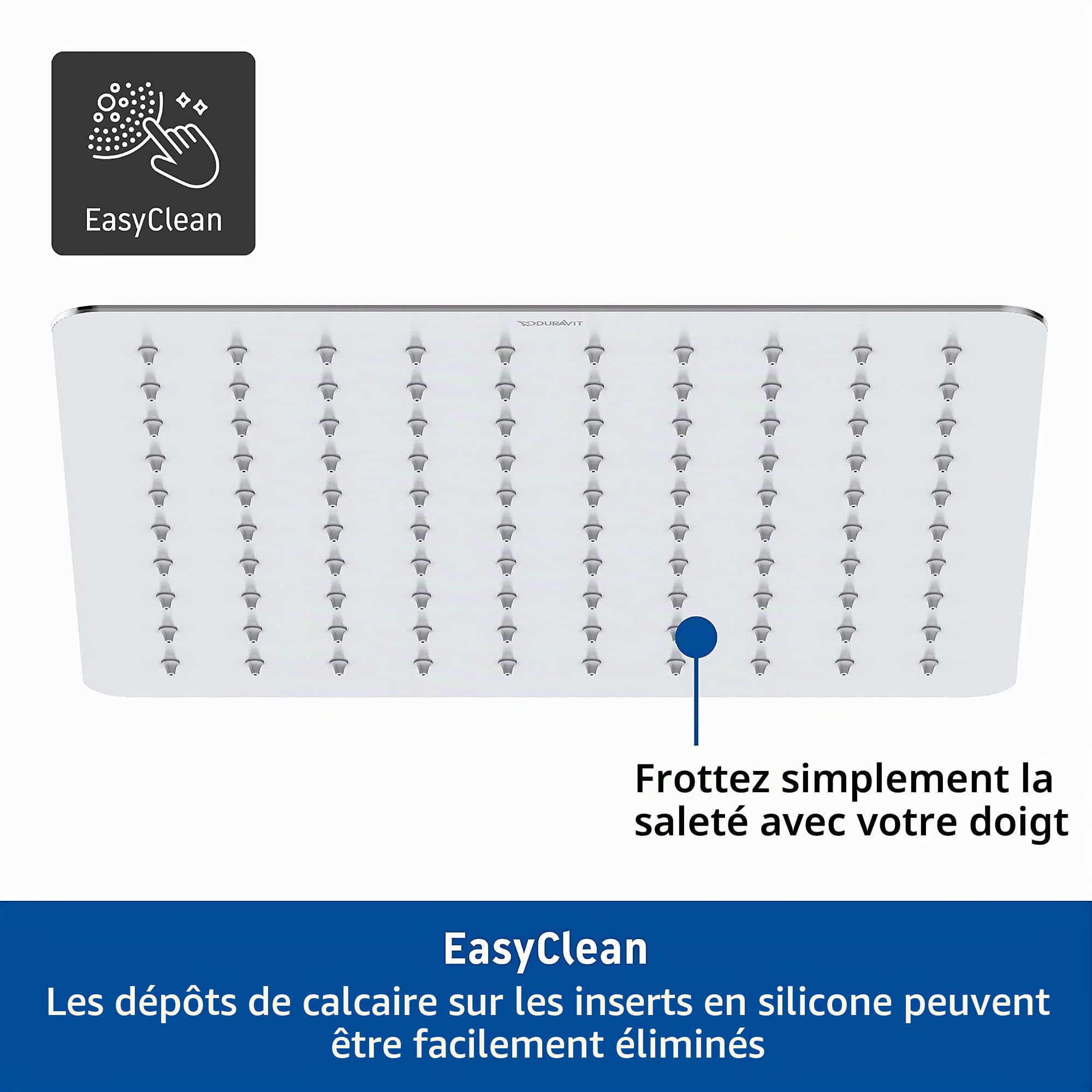 duravit-universal-pommeau-douche-pluie-carr-300-mm-chrom image 2