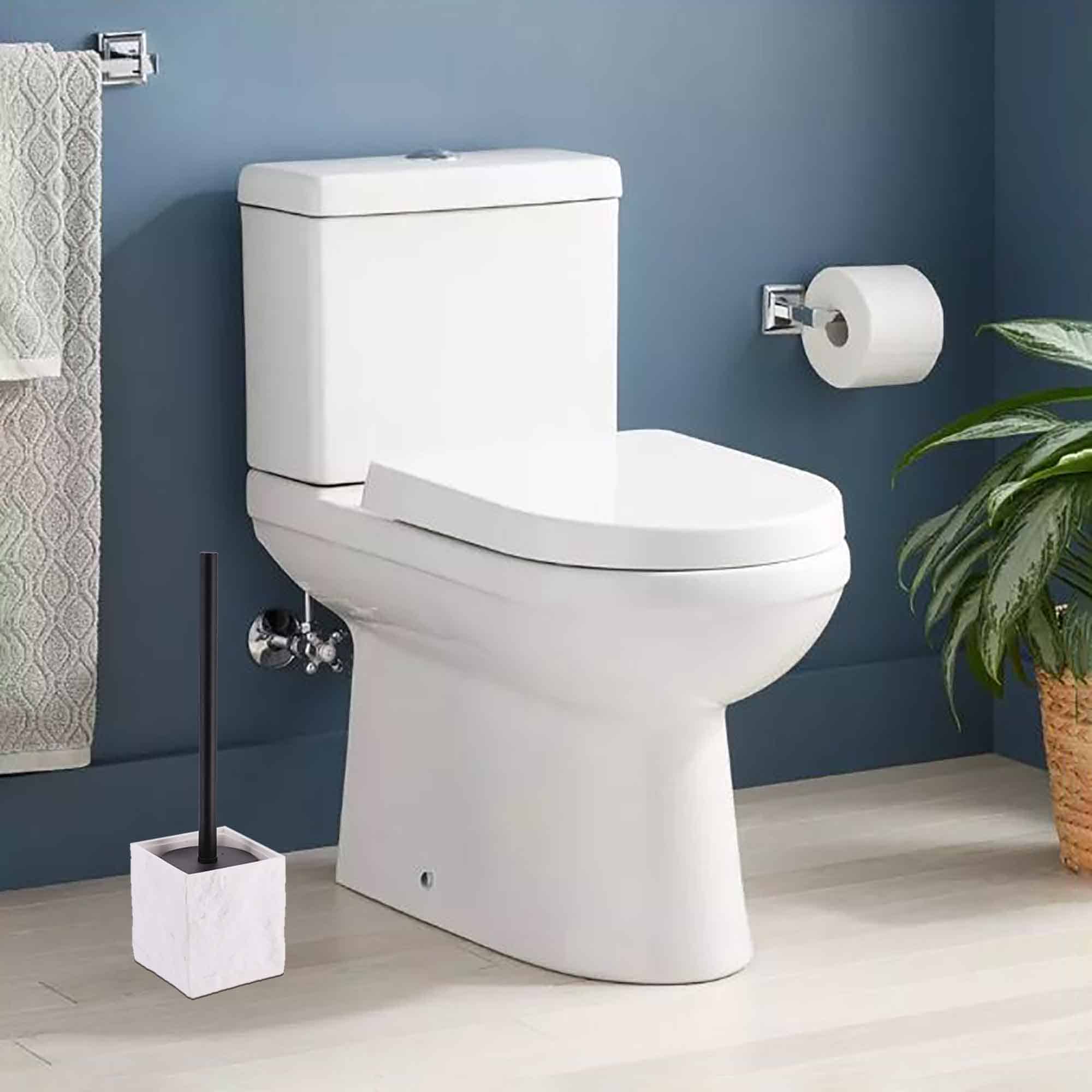 evideco-brosse-wc-carr-e-effet-pierre-blanche-avec-support image 7