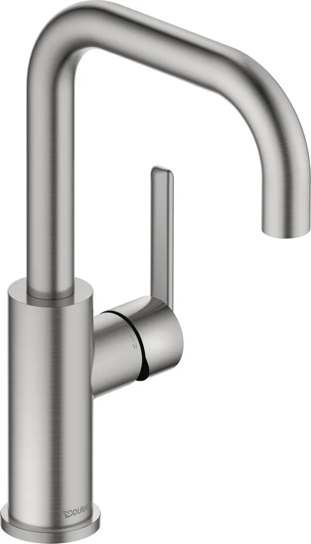 duravit-balcoon-robinet-lavabo-inox-bross-freshstart-minusflow image 1