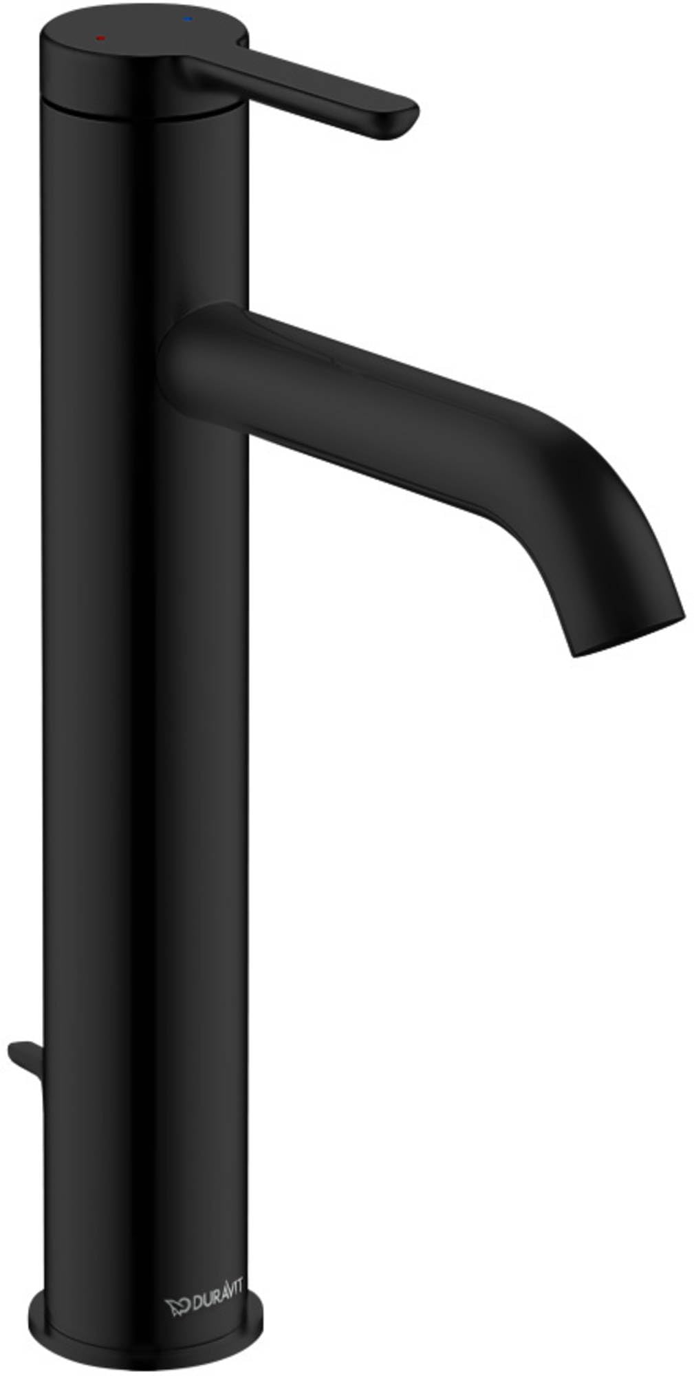duravit-c-1-c11010-robinet-lavabo-noir-mat-xl-avec-bonde image 7