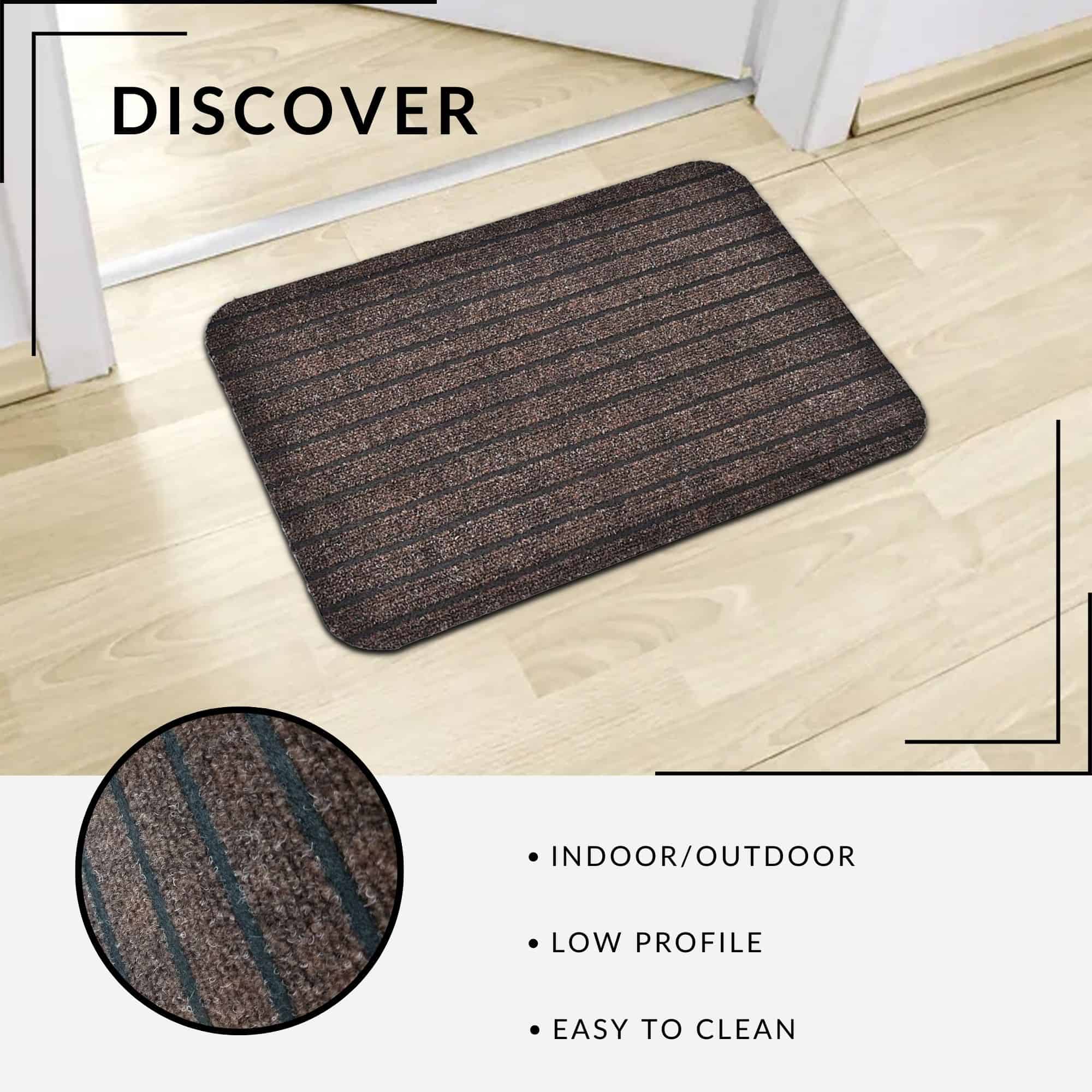 evideco-chloe-paillasson-ext-rieur-marron-61x41-cm-polypropyl-ne image 3