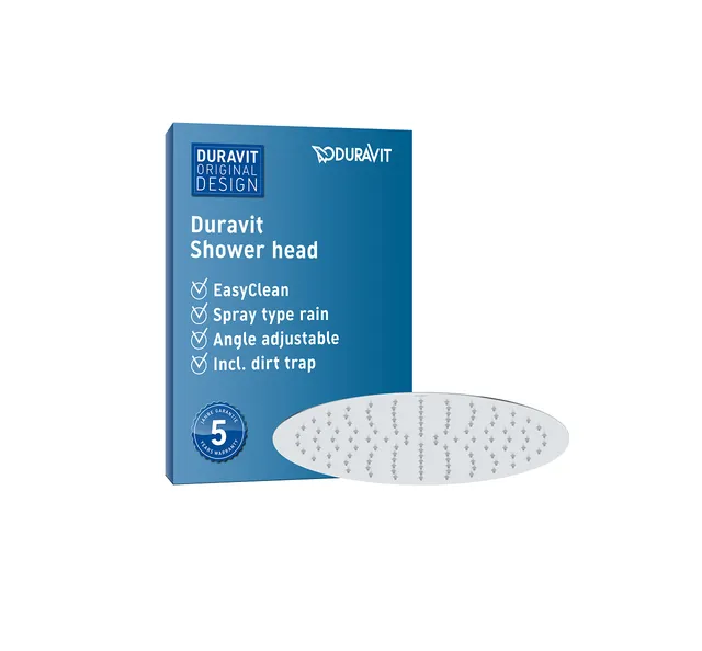 duravit-universal-uv0660021010-douche-t-te-400-chrome-1-jet image 1
