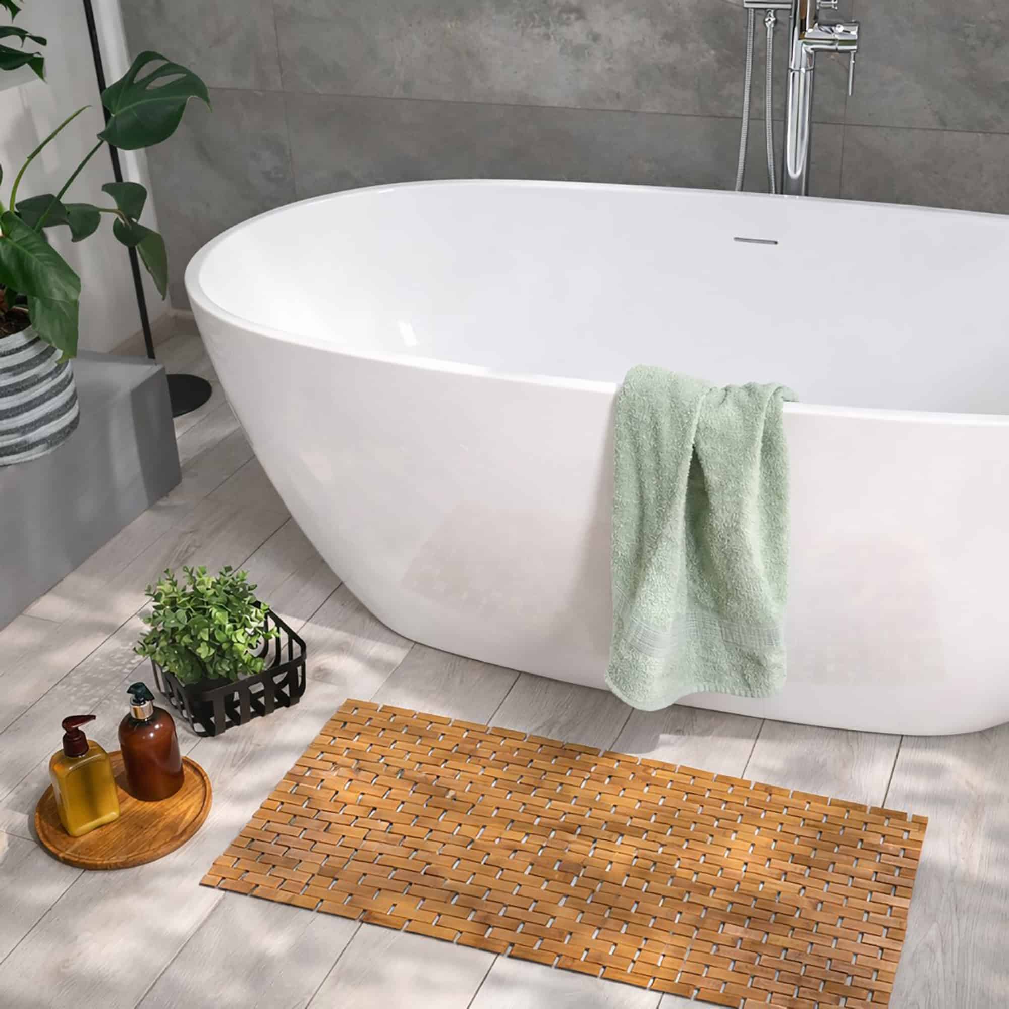 evideco-bathroom-mats-caillebotis-bambou-marron-clair-101x40-cm image 7
