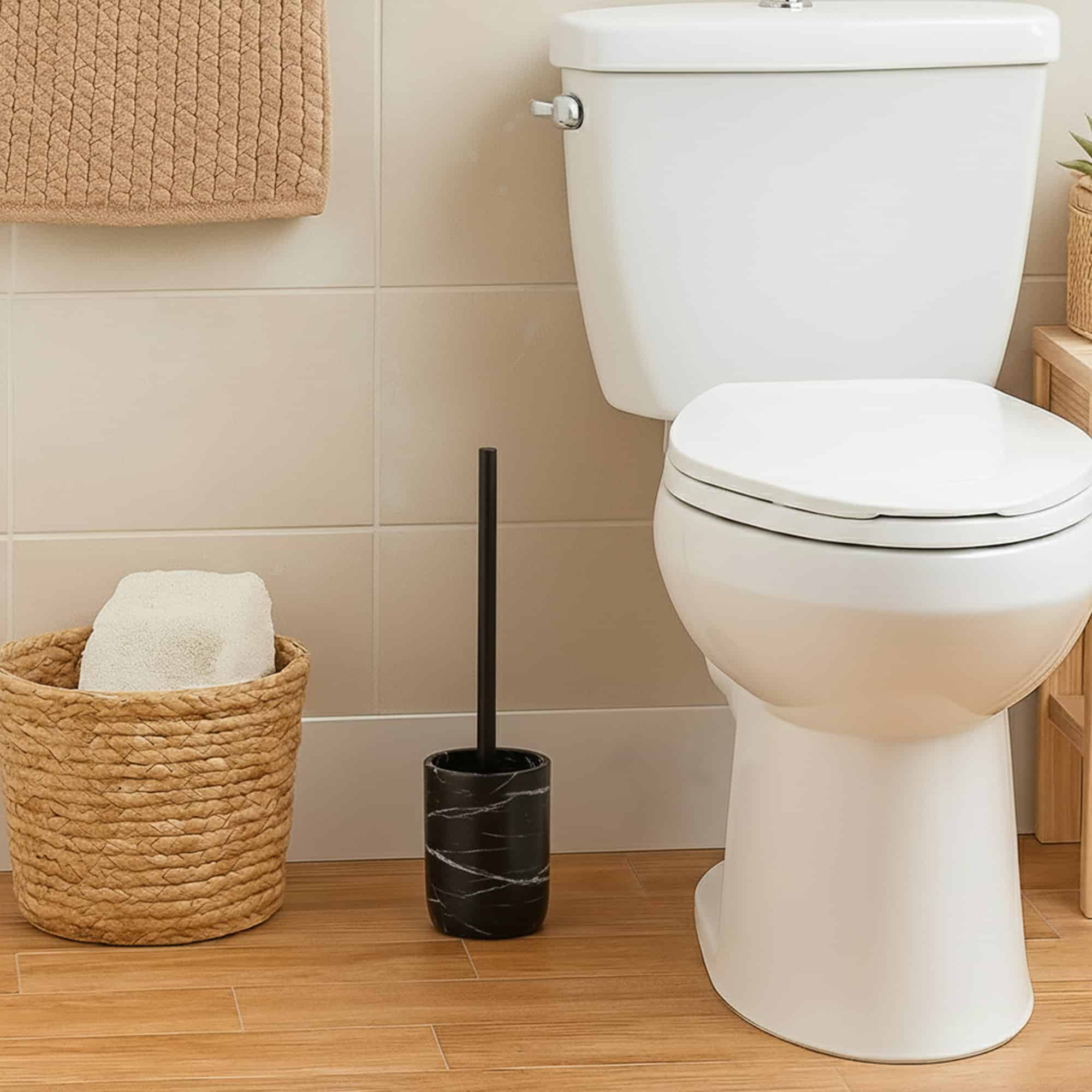 evideco-brosse-wc-marbre-noir-avec-support-r-sine image 2
