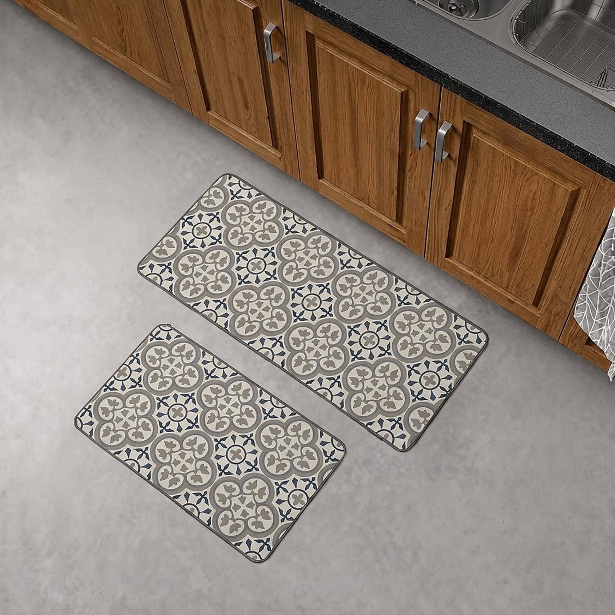 evideco-home-accessories-paco-lot-2-tapis-cuisine-bleu-gris-carreaux image 7