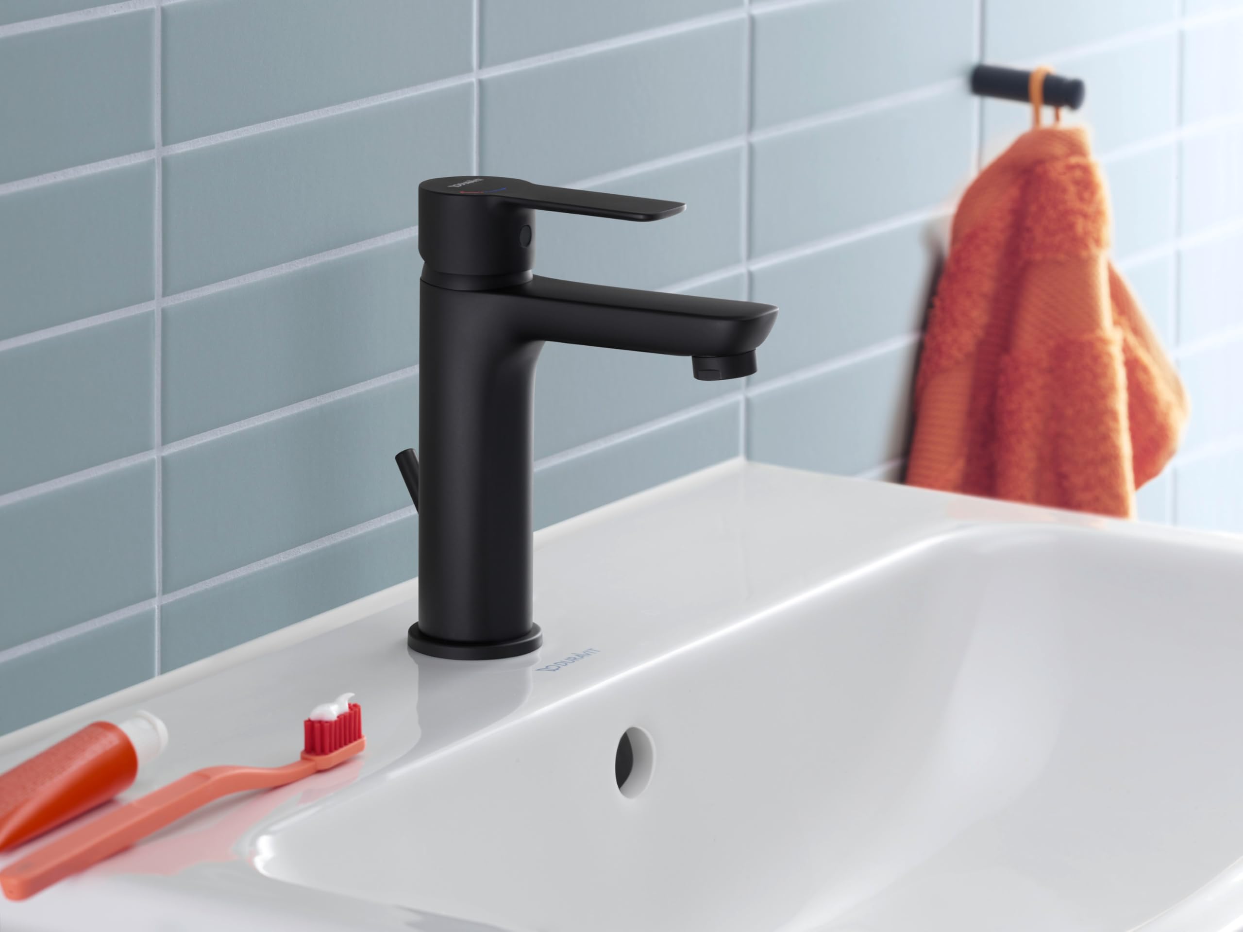 duravit-d-code-dc1023001046-mitigeur-lavabo-m-noir-mat-avec-bonde image 4