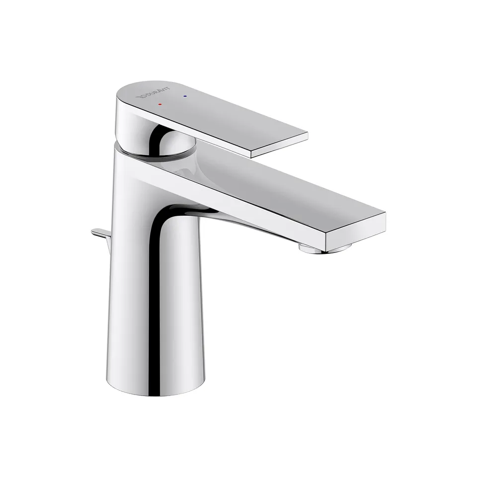 duravit-tulum-starck-mitigeur-lavabo-s-freshstart-chrome-avec-bonde image 1