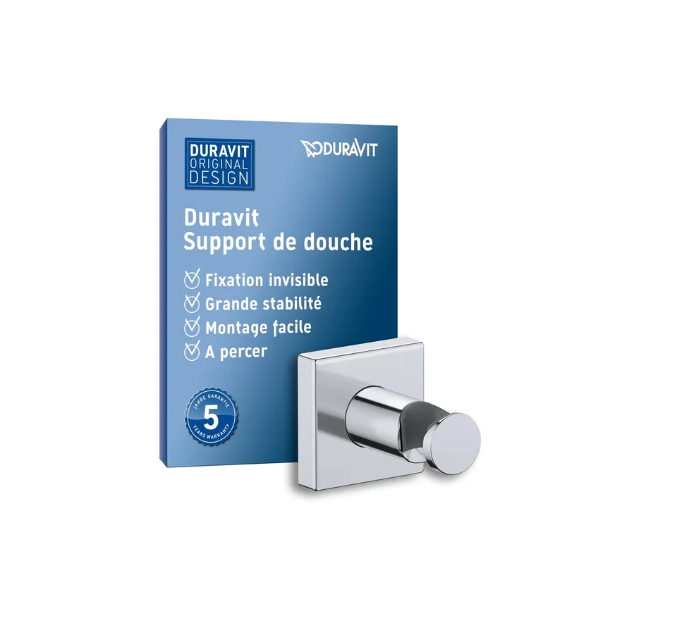 duravit-universal-support-de-douchette-carr-chrom-mural image 1