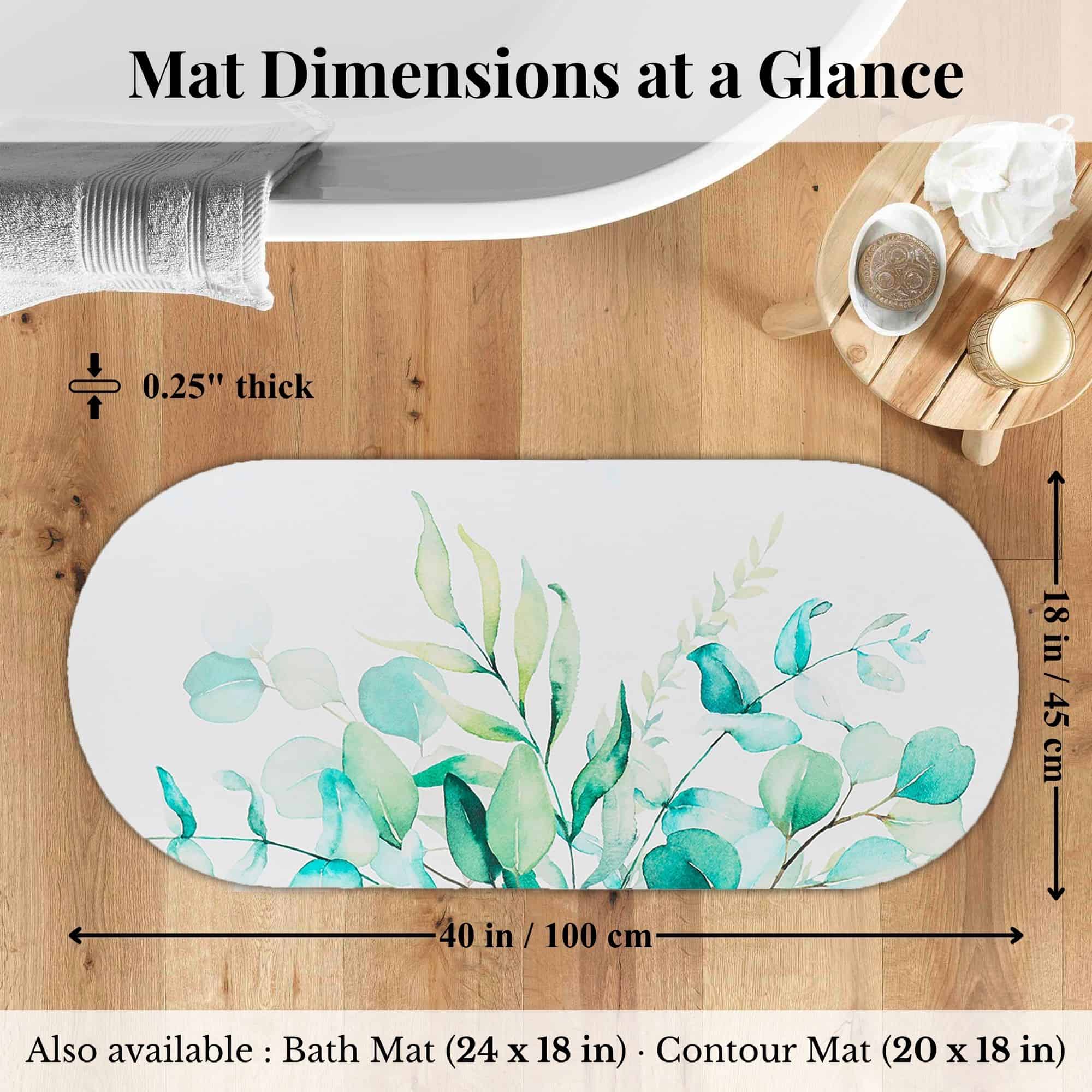 evideco-eucalyptus-mist-tapis-de-bain-runner-40x18-antid-rapant image 7