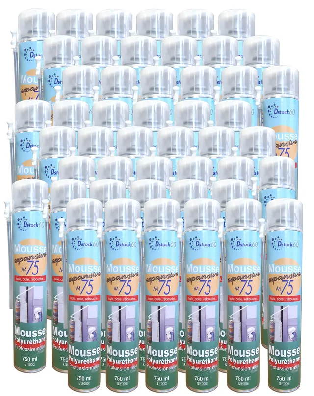 dstock60-mousse-expansive-manuelle-750ml-lot-48 image 1