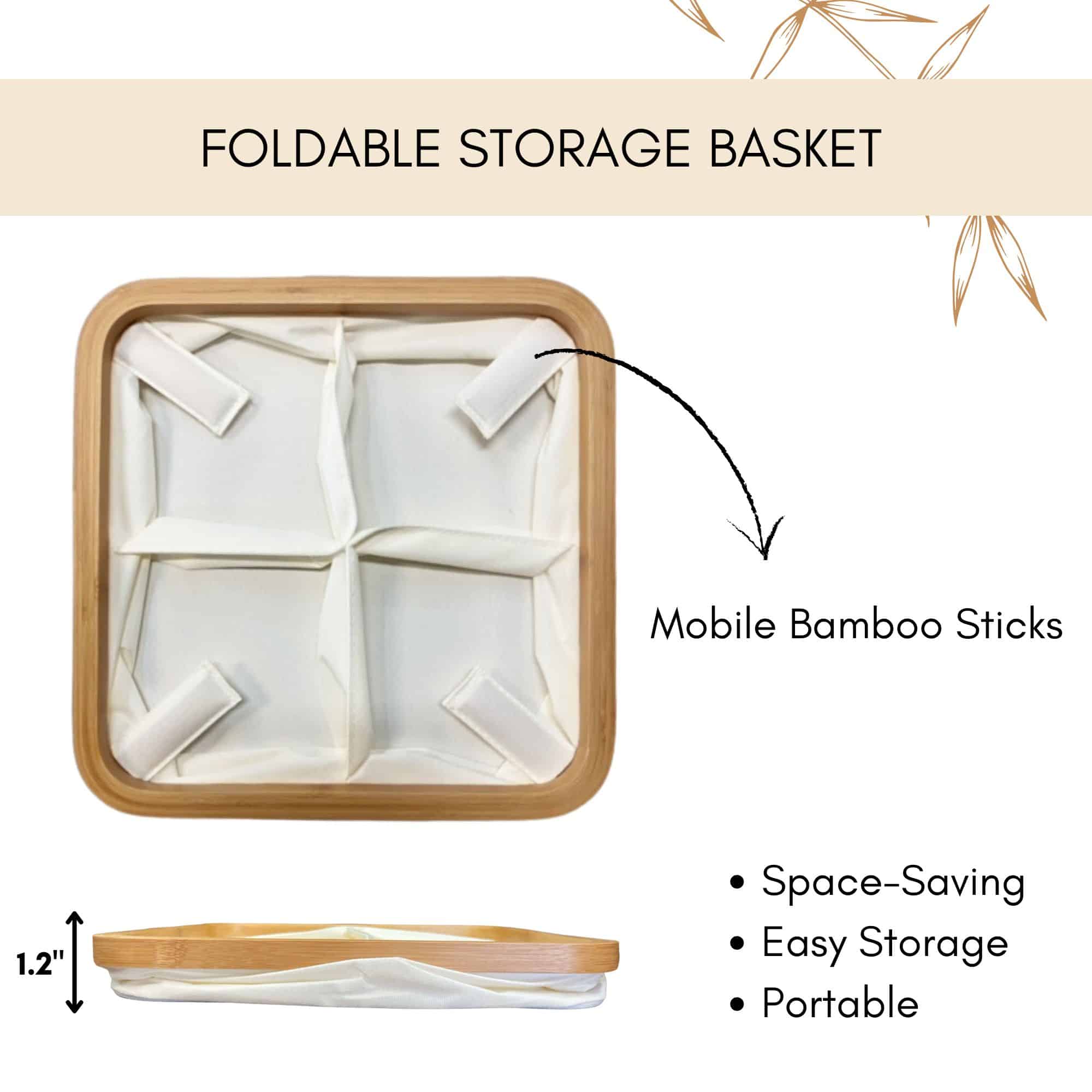 evideco-panier-rangement-cru-bambou-pliable-4-cases image 5