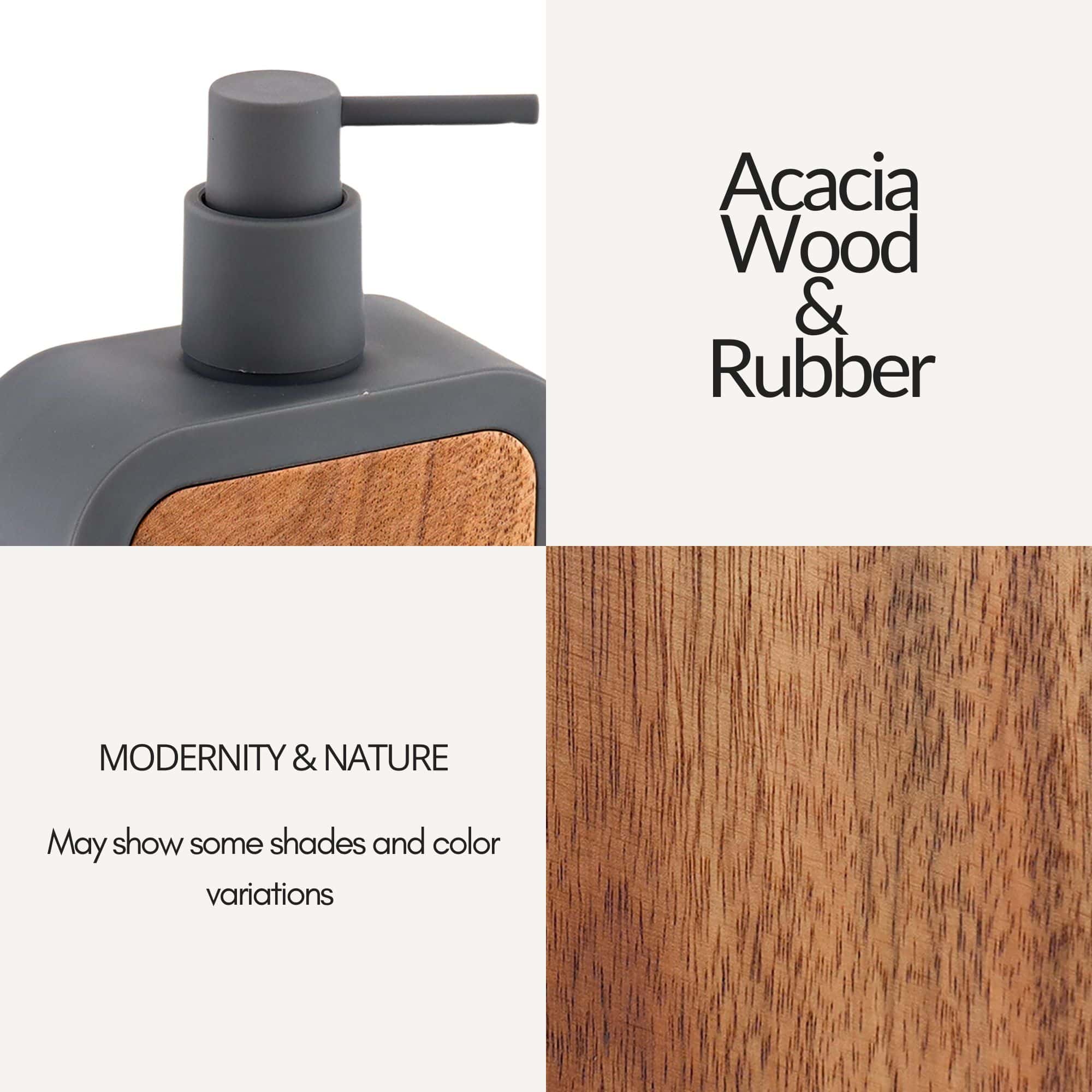 evideco-bathroom-accessories-distributeur-savon-gris-acacia image 6