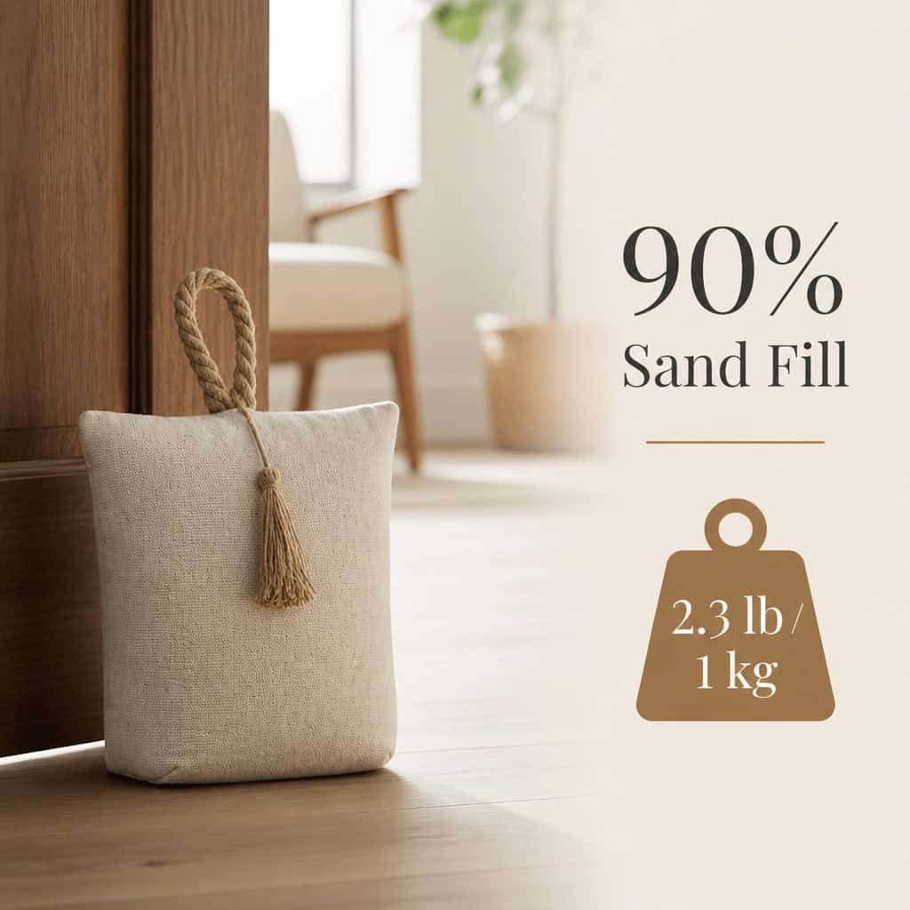 evideco-home-accessories-cale-porte-coton-naturel-1-kg image 8