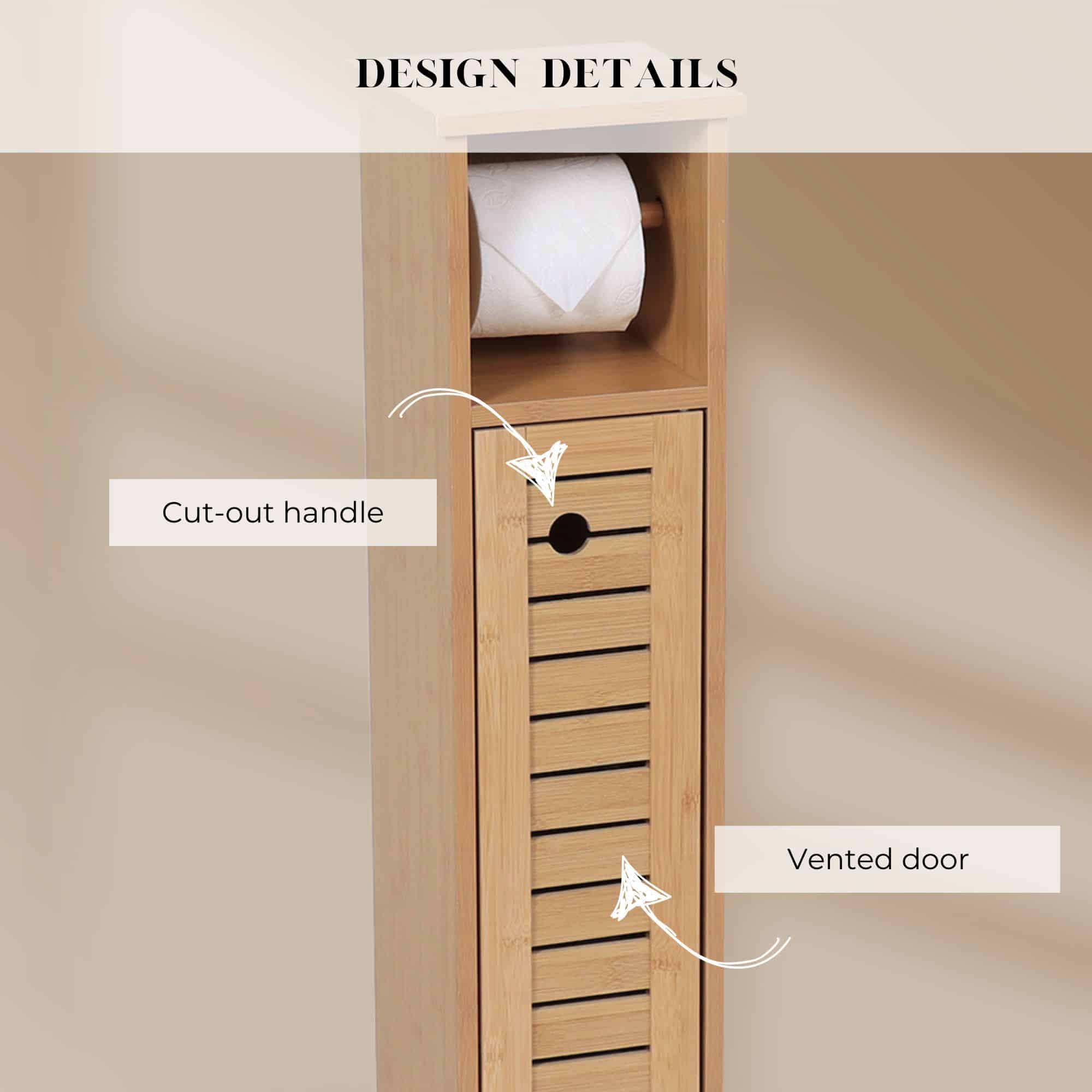 evideco-trinidad-meuble-wc-naturel-6-rouleaux-avec-distributeur image 6
