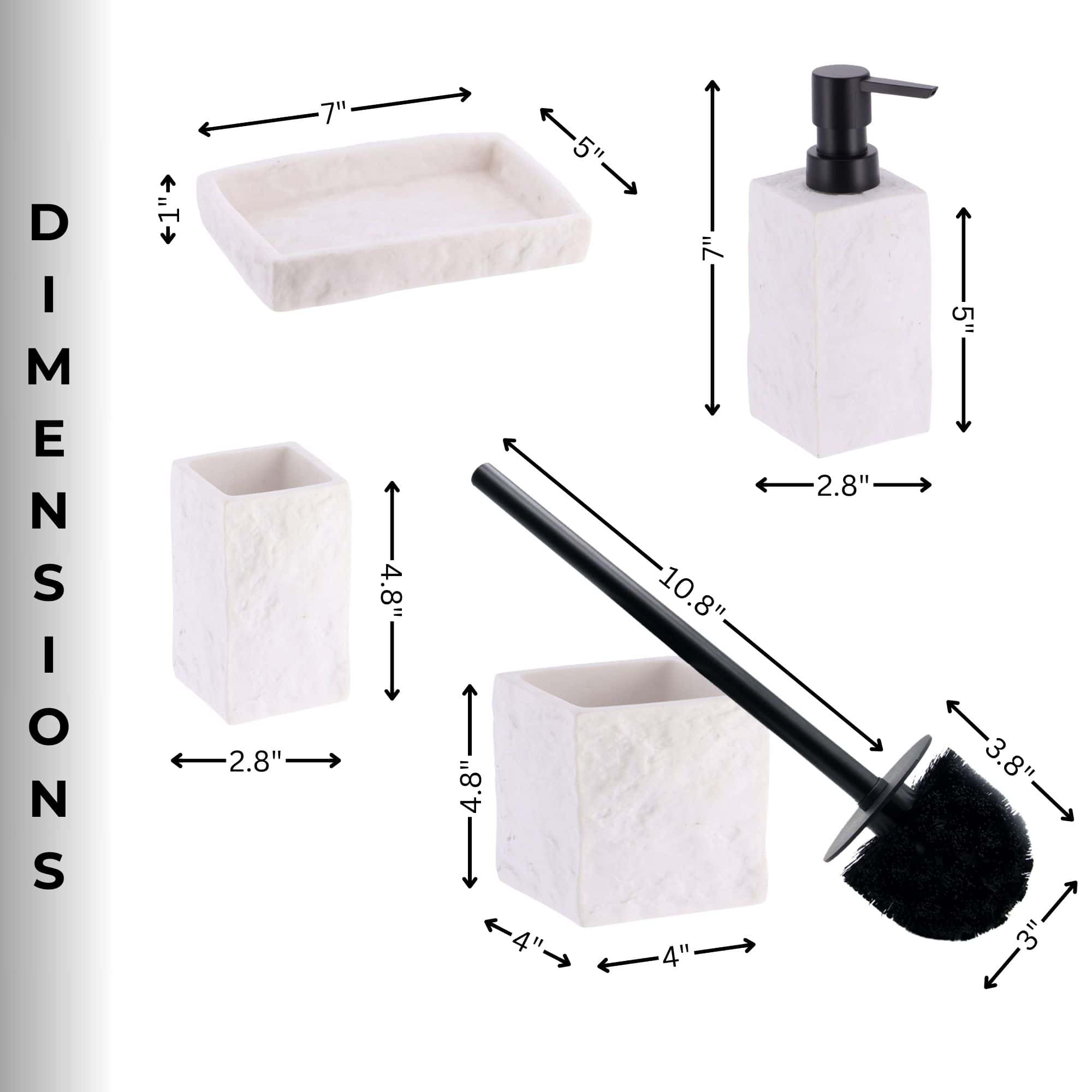 evideco-stone-set-salle-de-bain-blanc-effet-pierre-4-pi-ces image 4