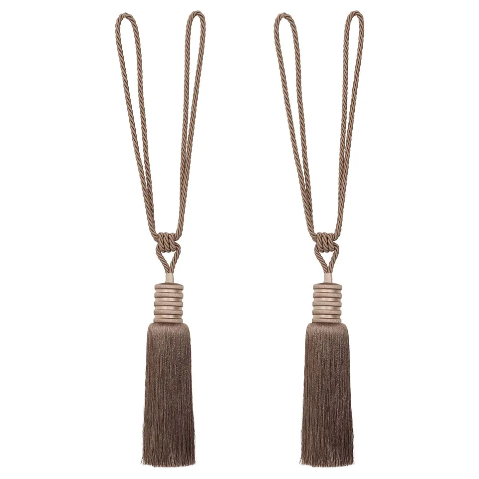 evideco-home-accessories-embrasse-rideau-gland-marron-mocha-lot-2 image 1