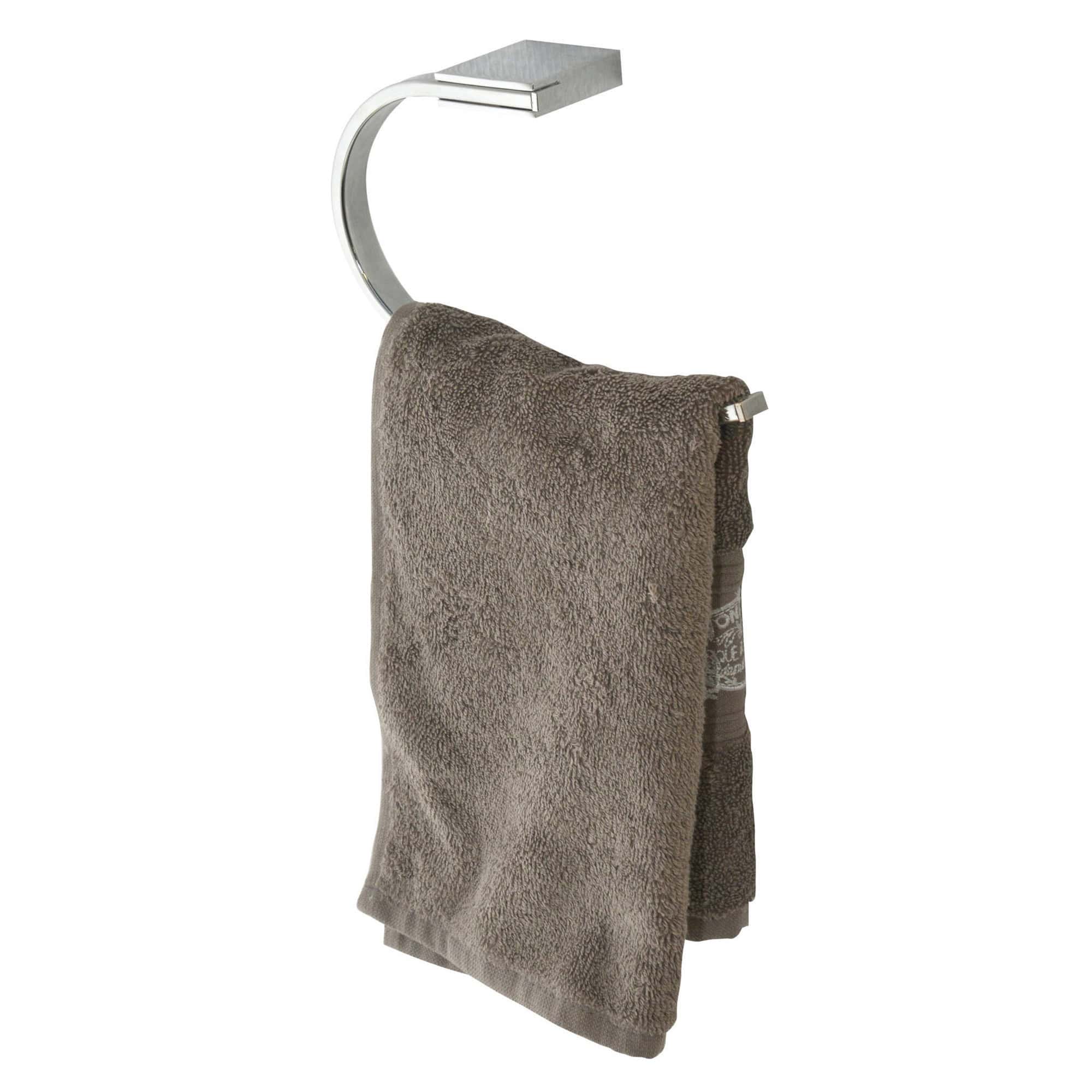 evideco-home-accessories-anneau-porte-serviette-mural-inox image 5
