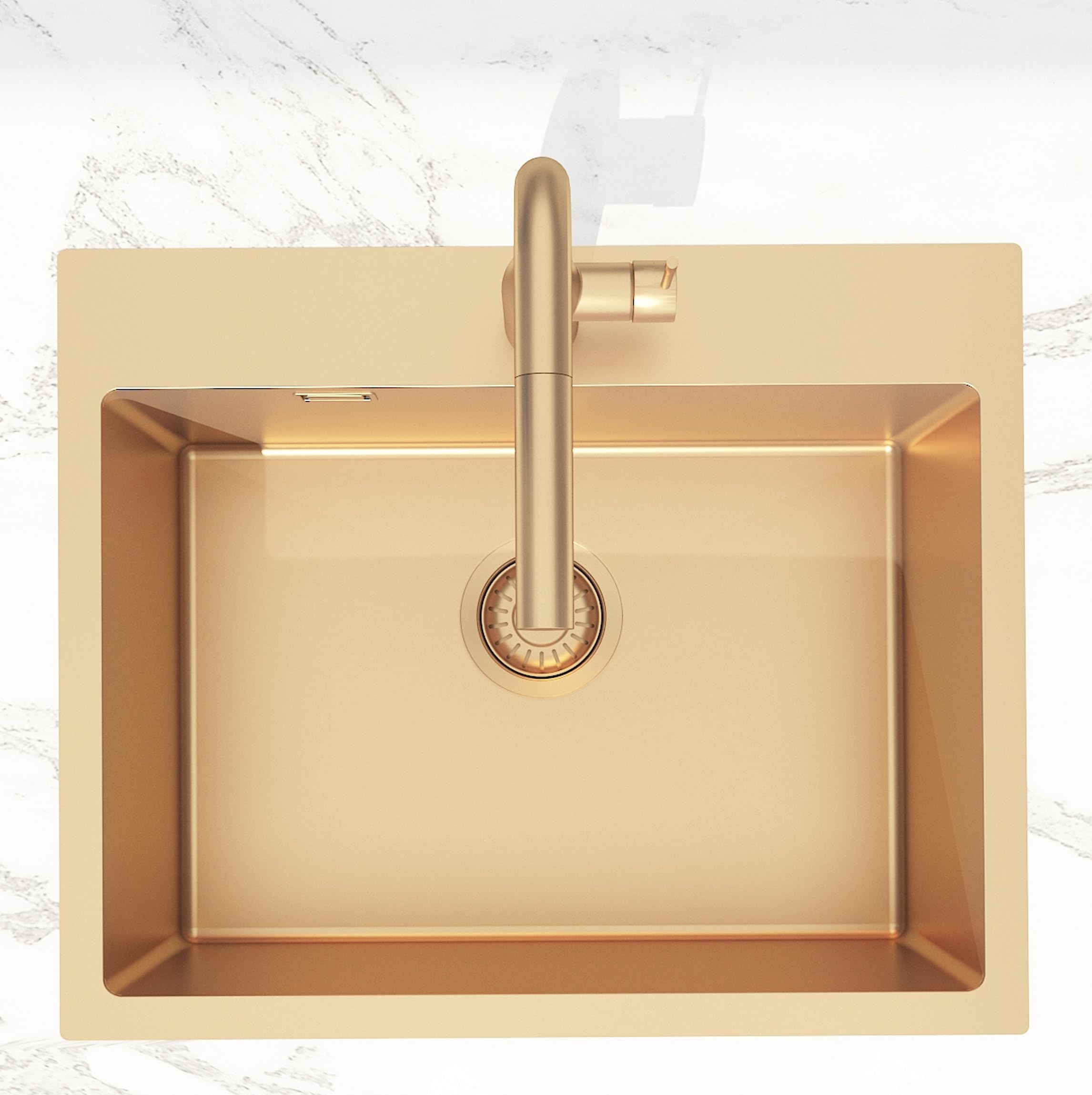 swiss-aqua-timeless-vier-cuisine-inox-1-bac-55x45-cuivre-bross image 1