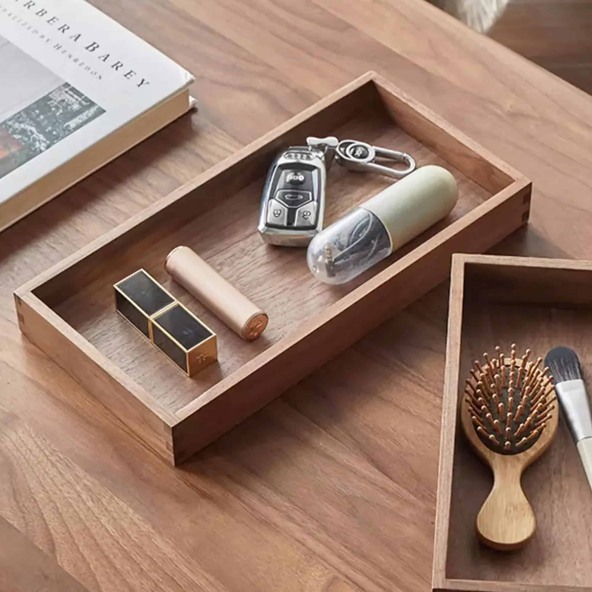evideco-bathroom-accessories-plateau-acacia-rectangulaire-salle-de-bain image 3