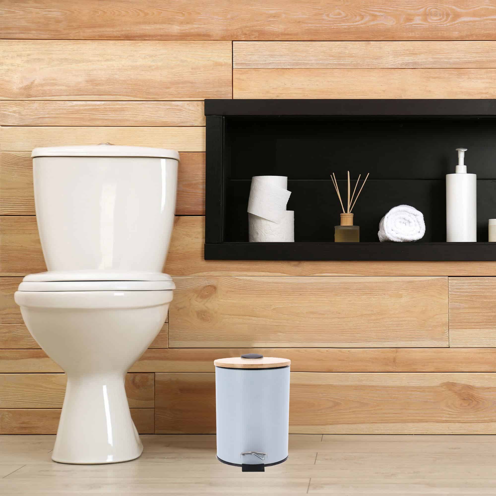 evideco-toilet-seats-poubelle-salle-de-bain-bleu-clair-2-5-l-bambou image 7
